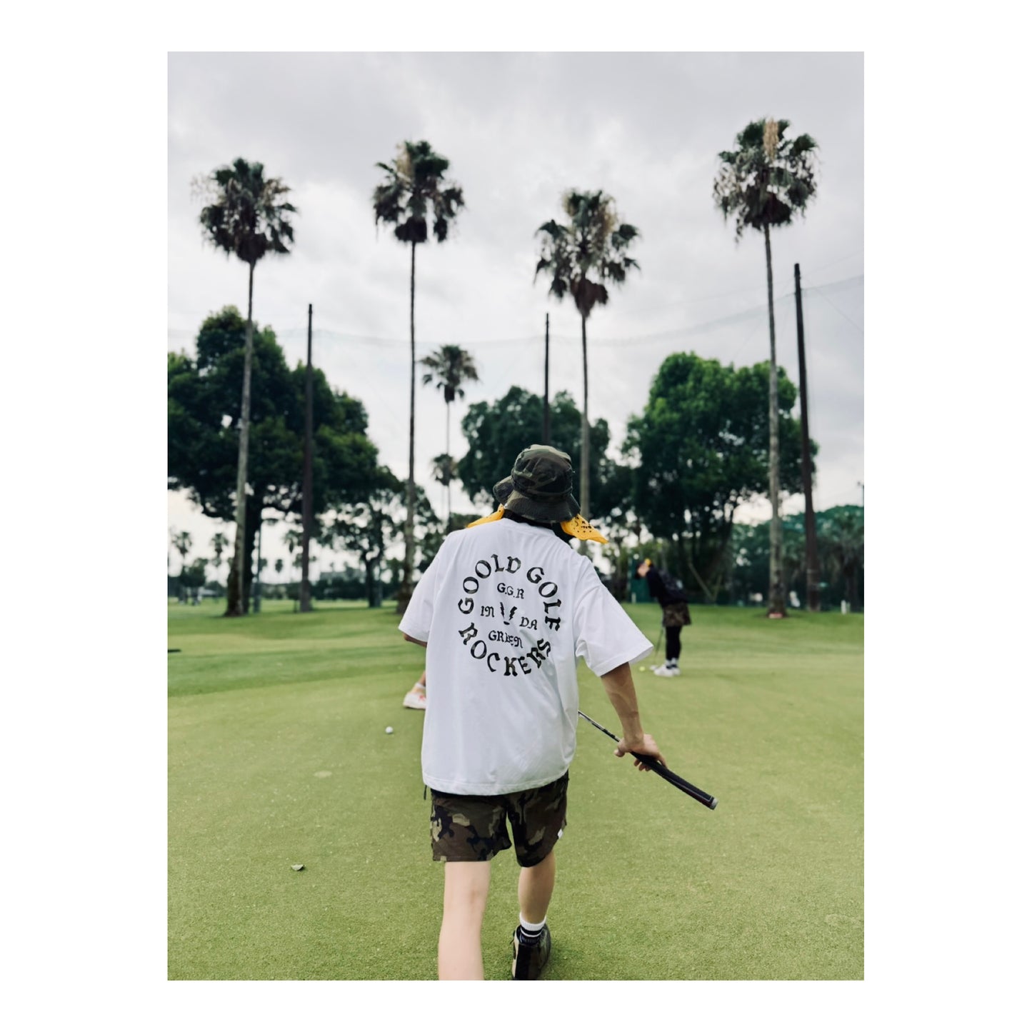 OG LOGO COTTON SAFARI HAT CAMO