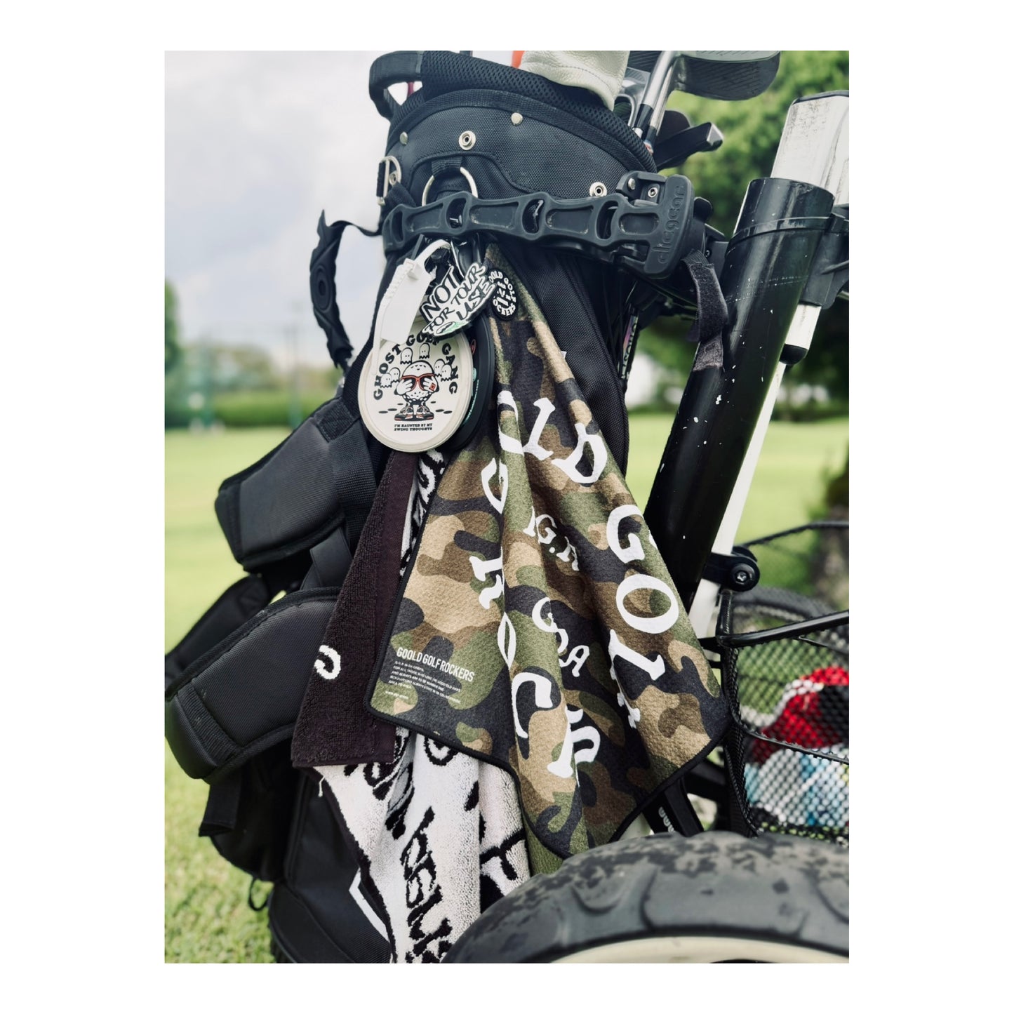 OG LOGO GOLF TOWEL CAMO