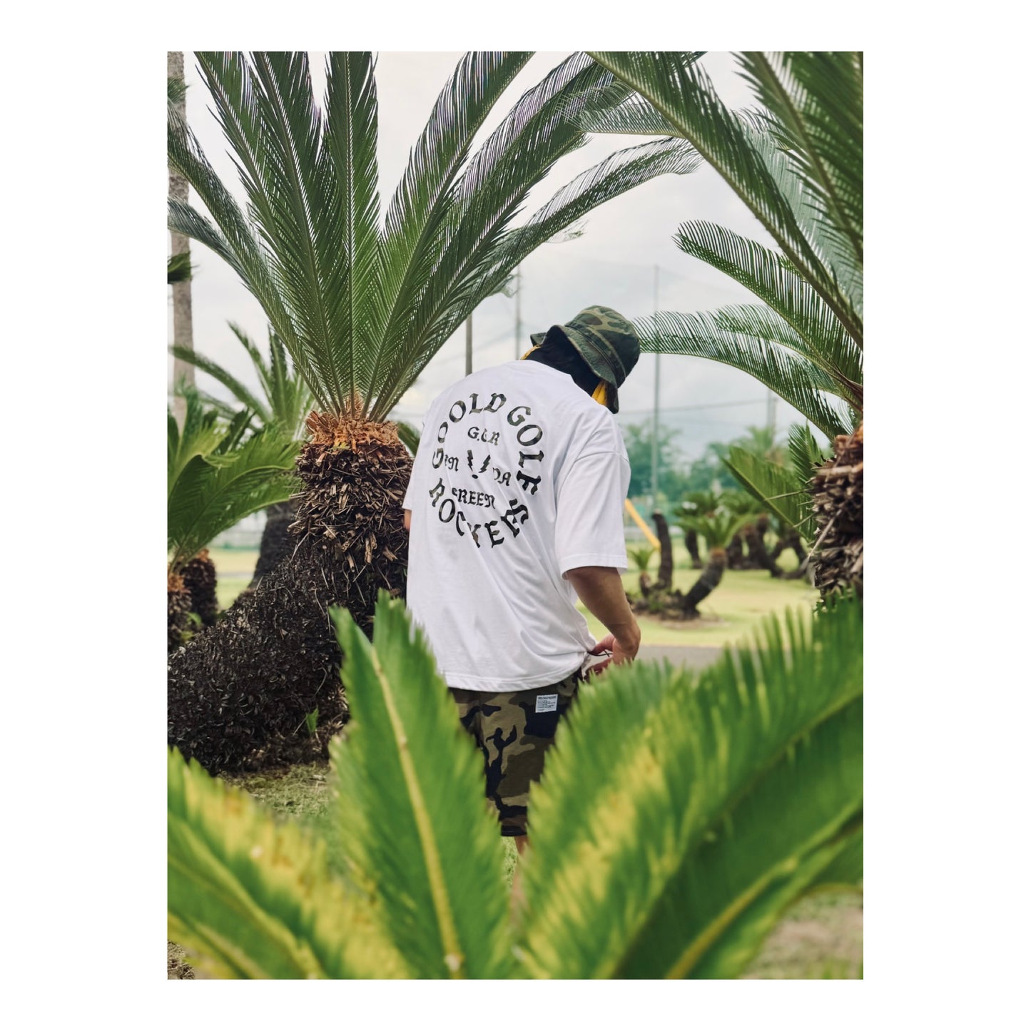 OG LOGO COTTON SAFARI HAT CAMO