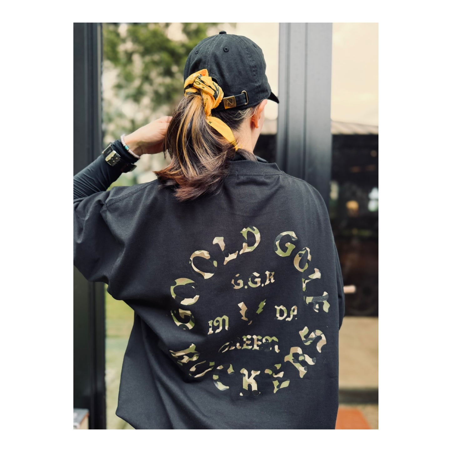 OG LOGO COTTON CAP BLACK