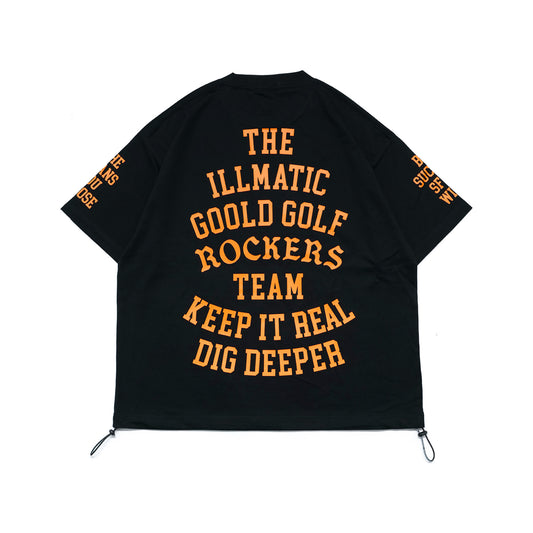 GGR TEAM PREMIUM COTTON DROW FIT TEE ORANGE