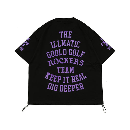 GGR TEAM PREMIUM COTTON DROW FIT TEE PURPLE