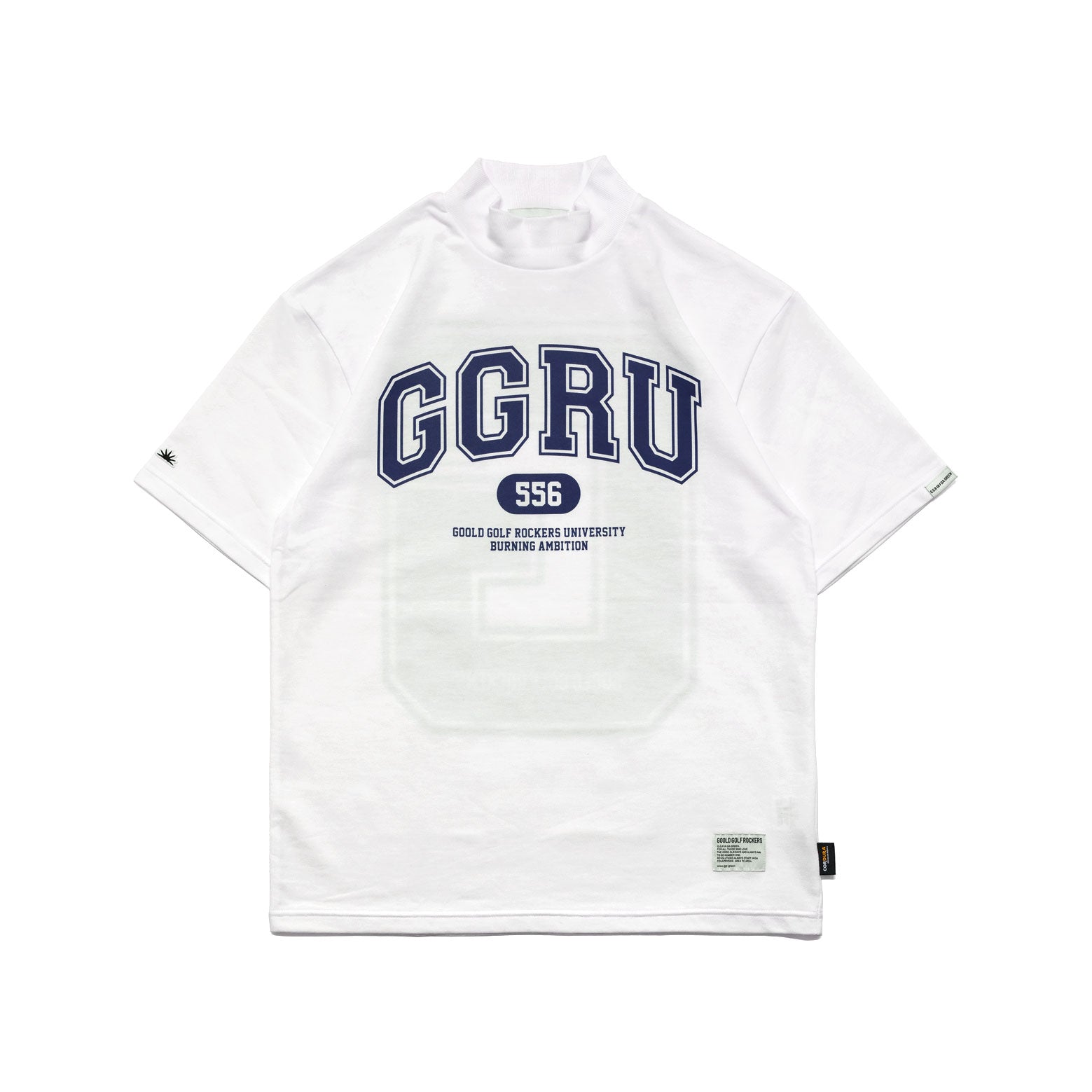 GOOLD GOLF ROCKERS CORDURA®︎ SHIRT BLACK GGRU CORDURA® MOCK NECK TEE NAVY – GOOLD GOLF ROCKERS