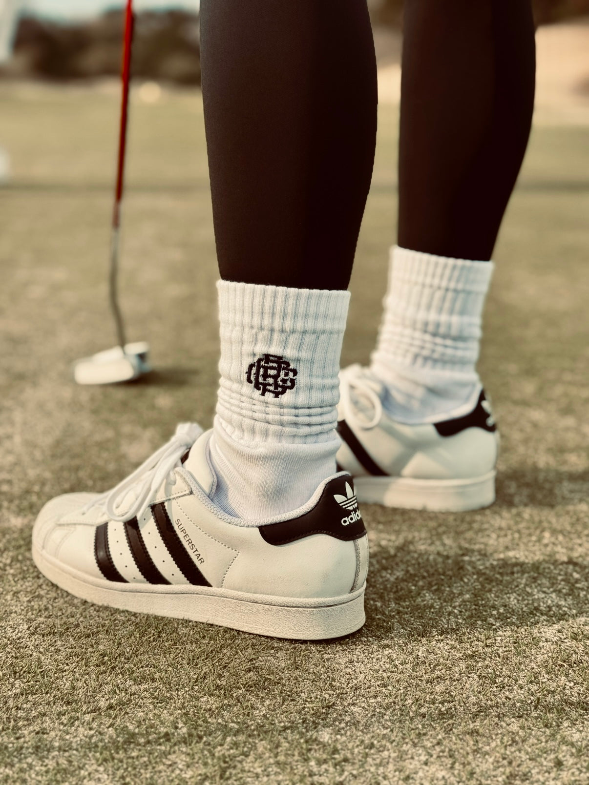 BBBB LOGO SOCKS WHITE