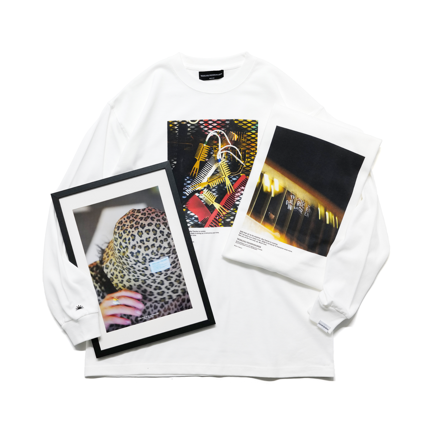 WALL ART L/S TEE "BARBER"