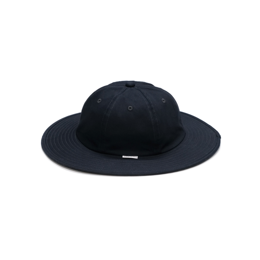 COTTON LONG BRIM HAT NAVY