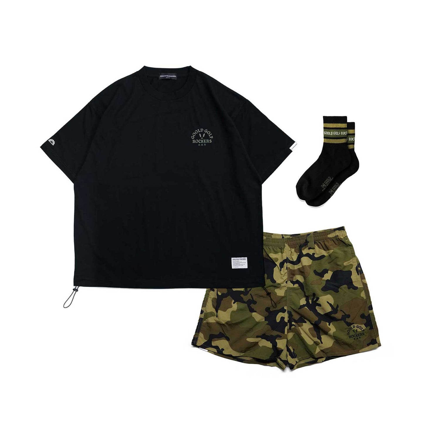 OG LOGO CAMO BLACK SET