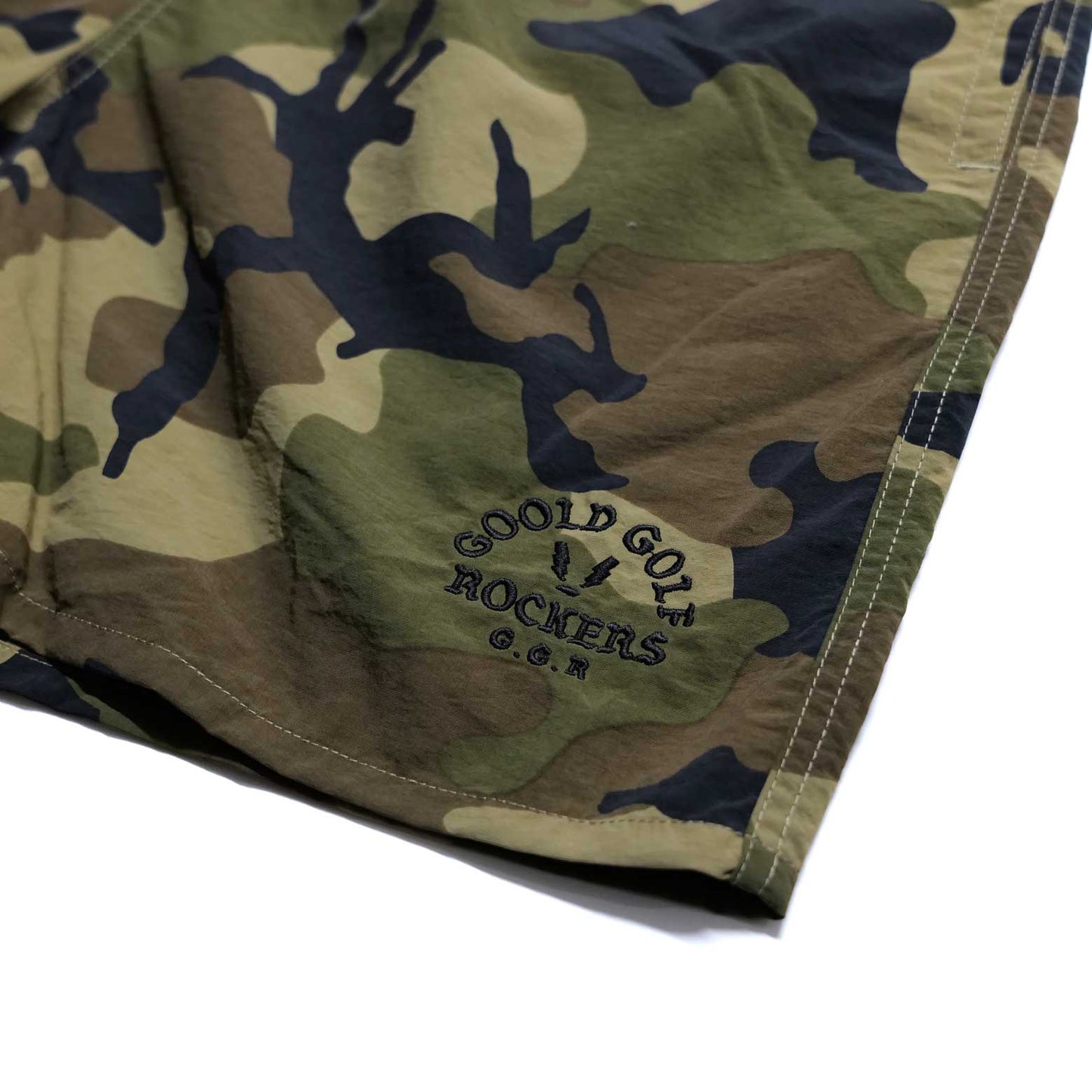 OG LOGO NYLON AIR SHORTS CAMO