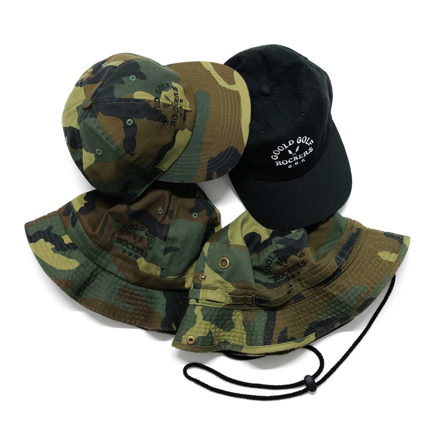 OG LOGO COTTON SAFARI HAT CAMO