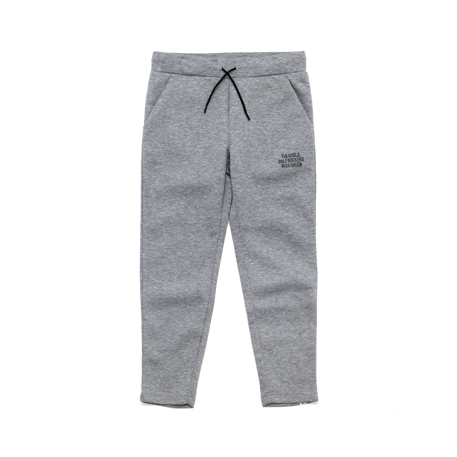 TEAM LOGO DOUBLE KNIT PANTS GRAY – GOOLD GOLF ROCKERS 