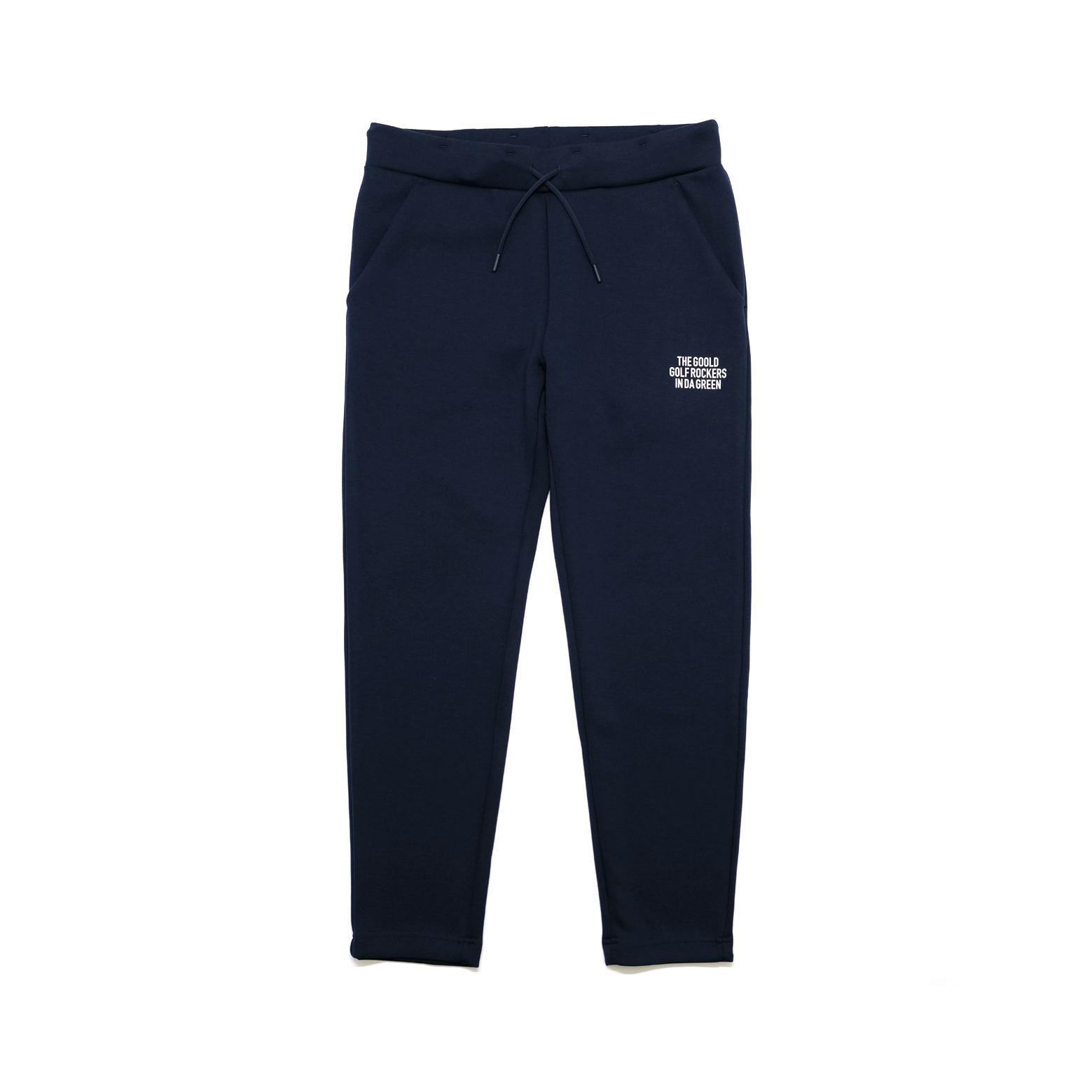 TEAM LOGO DOUBLE KNIT PANTS NAVY – GOOLD GOLF ROCKERS 
