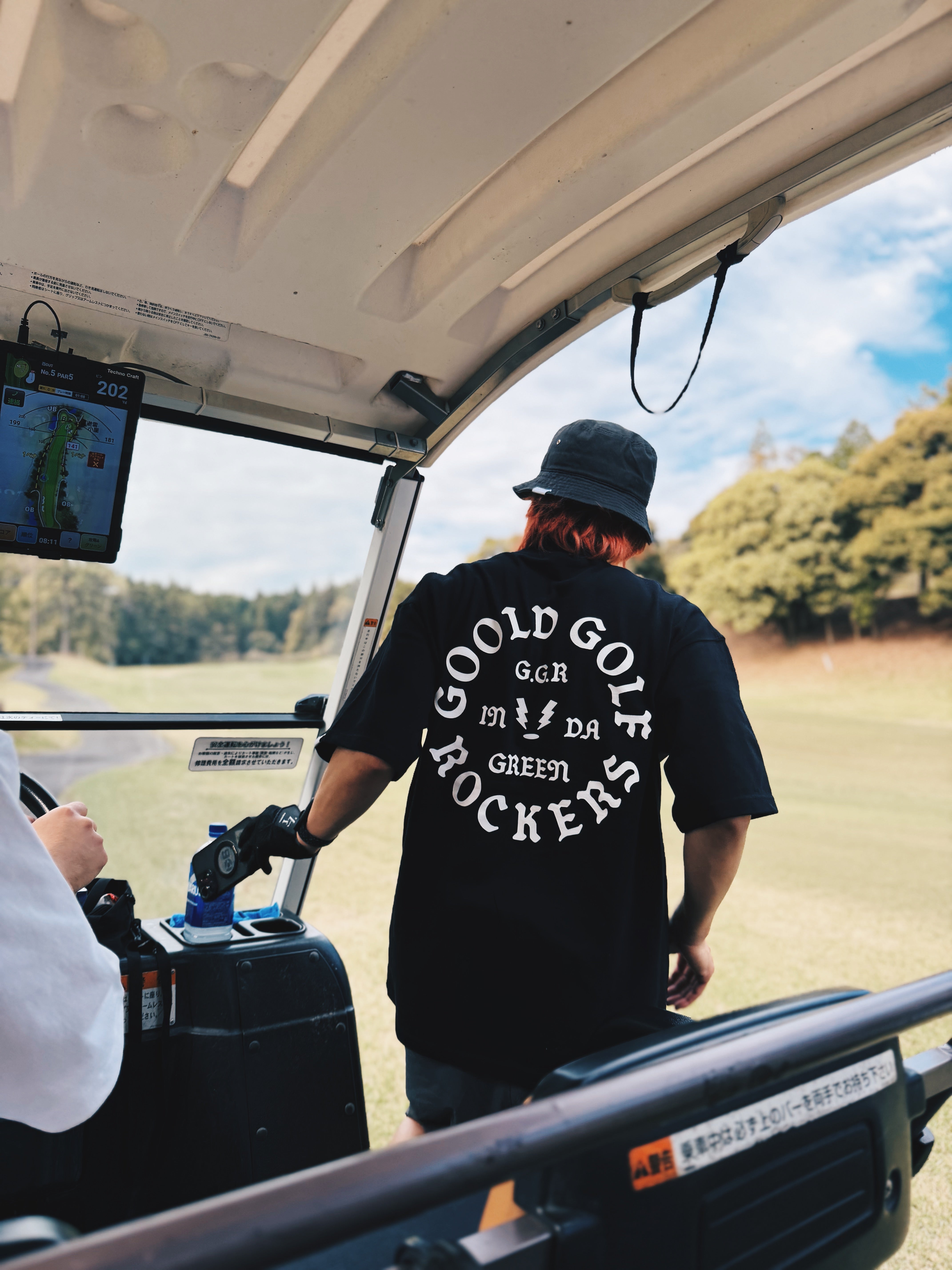 OG LOGO TEE WHITE – GOOLD GOLF ROCKERS