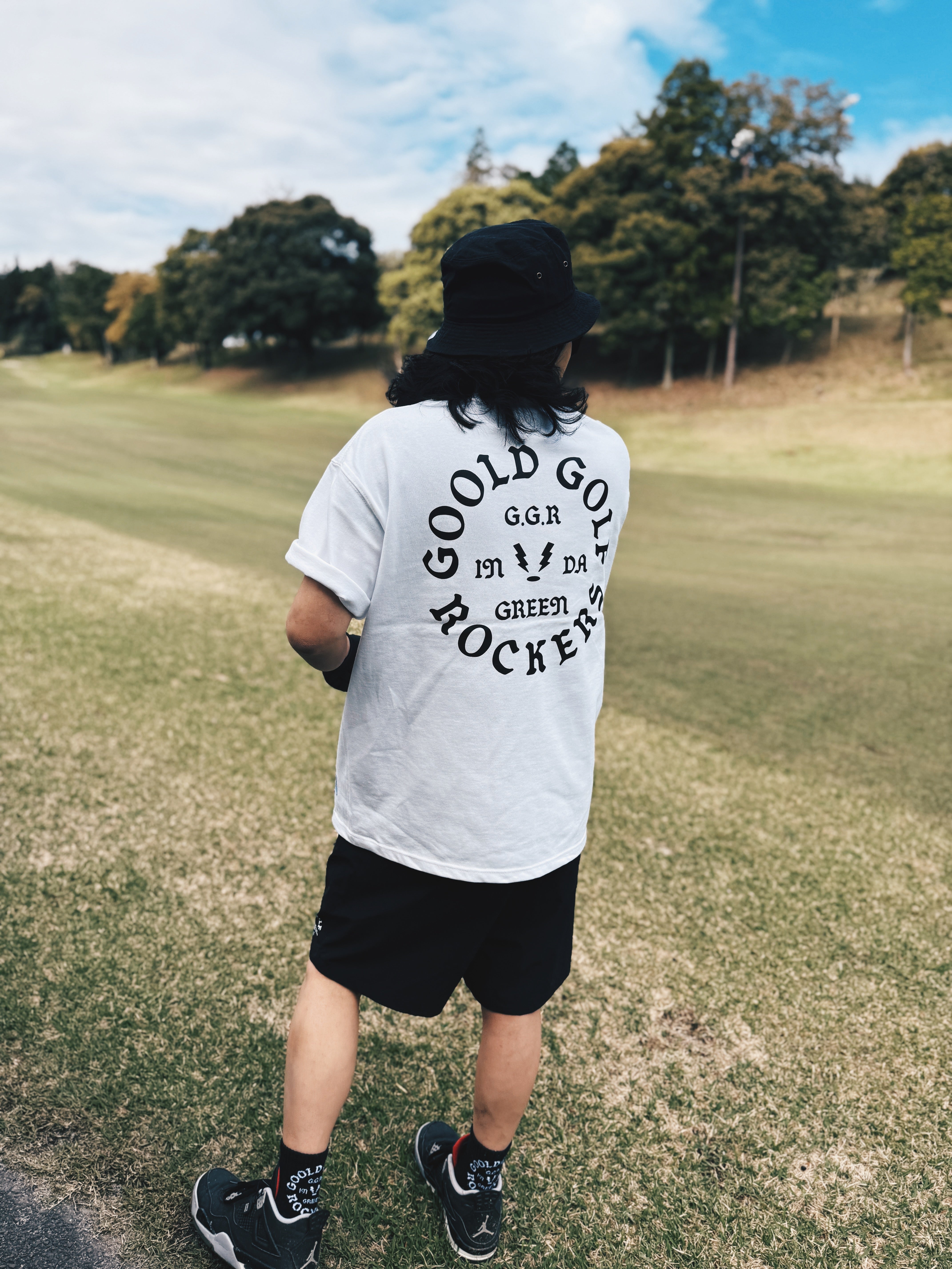 OG LOGO TEE WHITE – GOOLD GOLF ROCKERS
