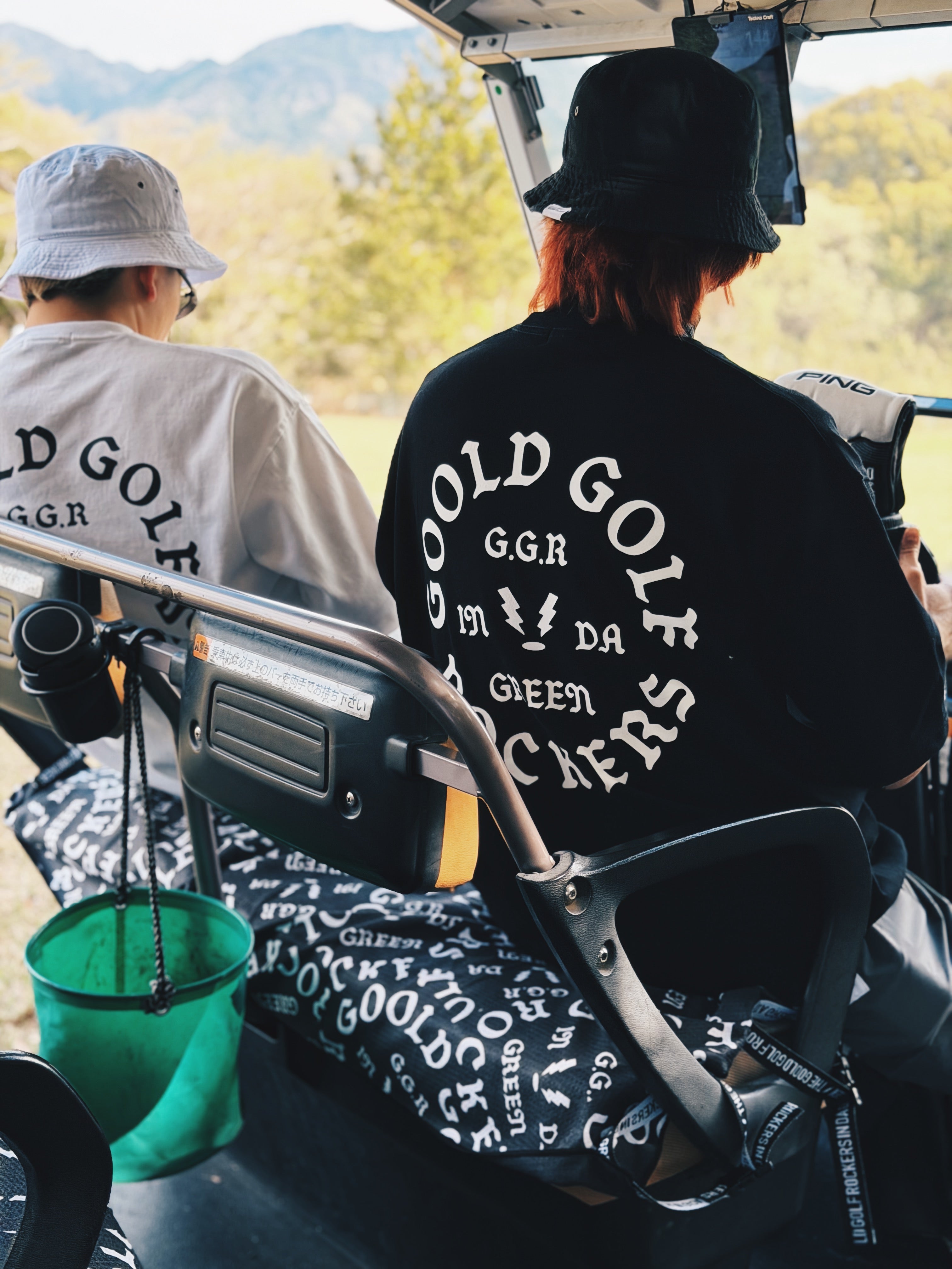 GGR GOLF CART SEAT COVER（reversible） – GOOLD GOLF ROCKERS