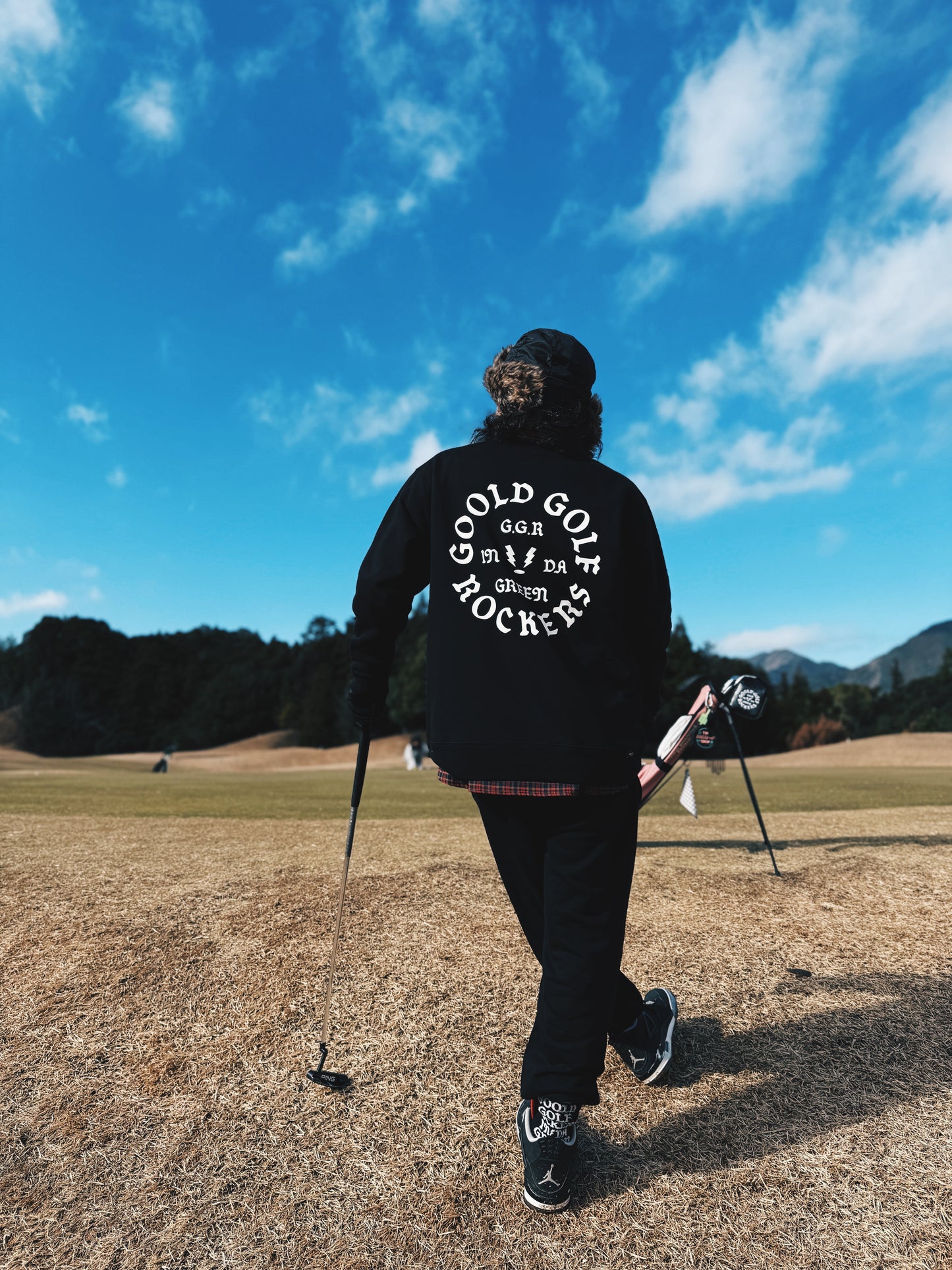 OG LOGO CORDURA®︎ CREW NECK SWEAT BLACK