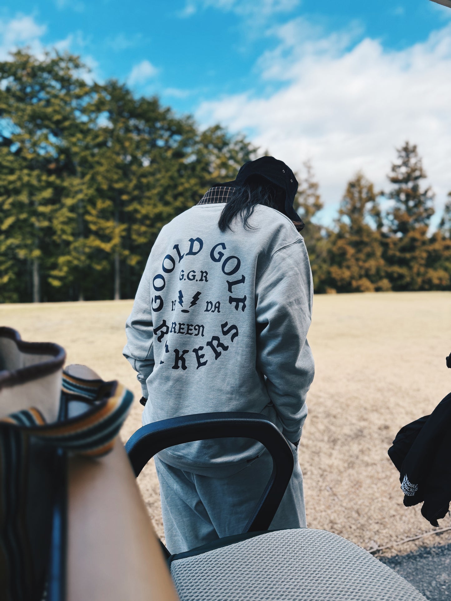 OG LOGO CORDURA®︎ CREW NECK SWEAT GRAY