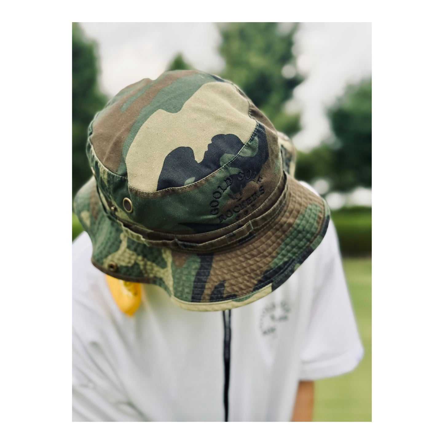 OG LOGO COTTON SAFARI HAT CAMO