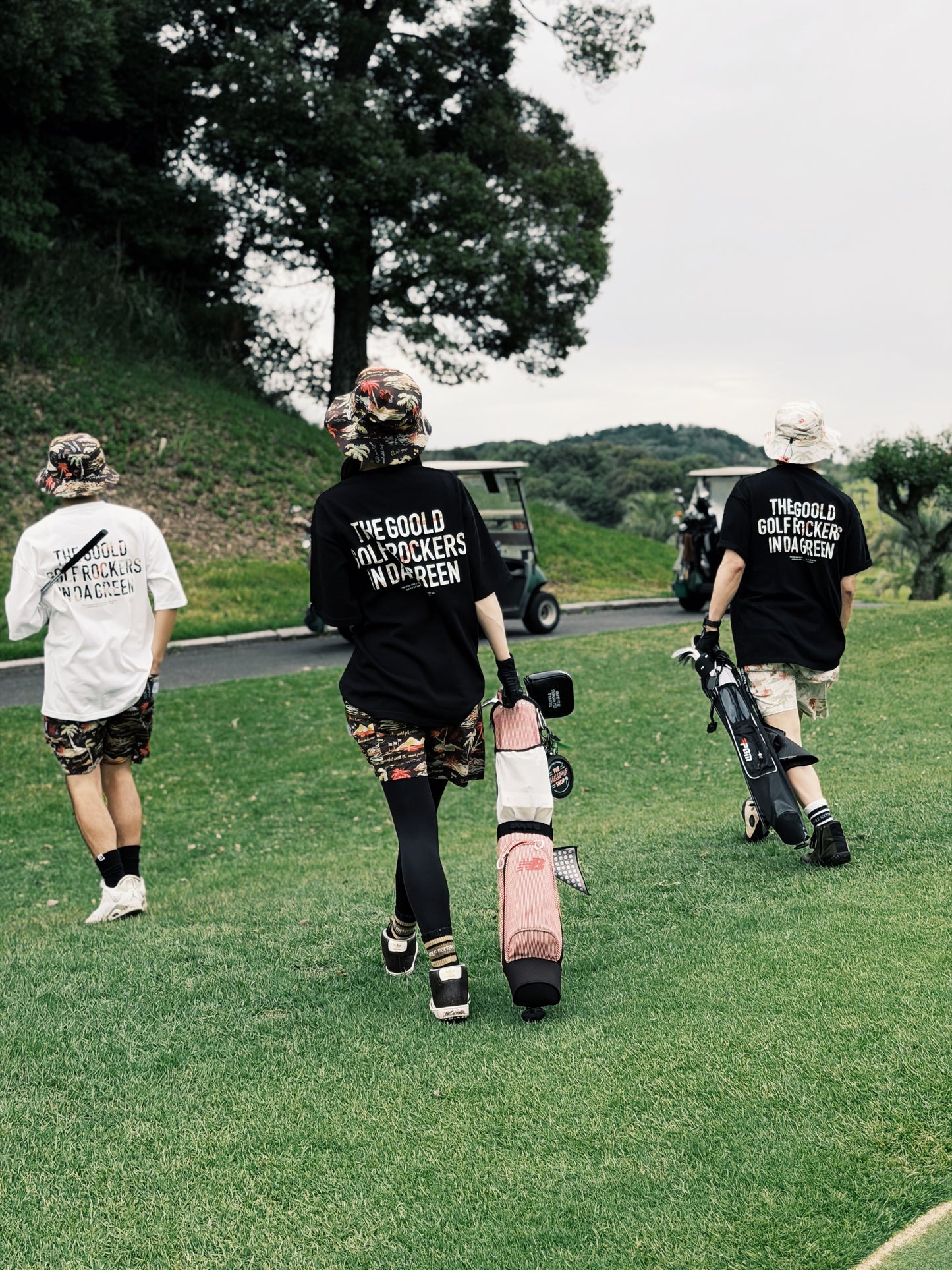 ALOHA TEAM LOGO TEE "WHITE"