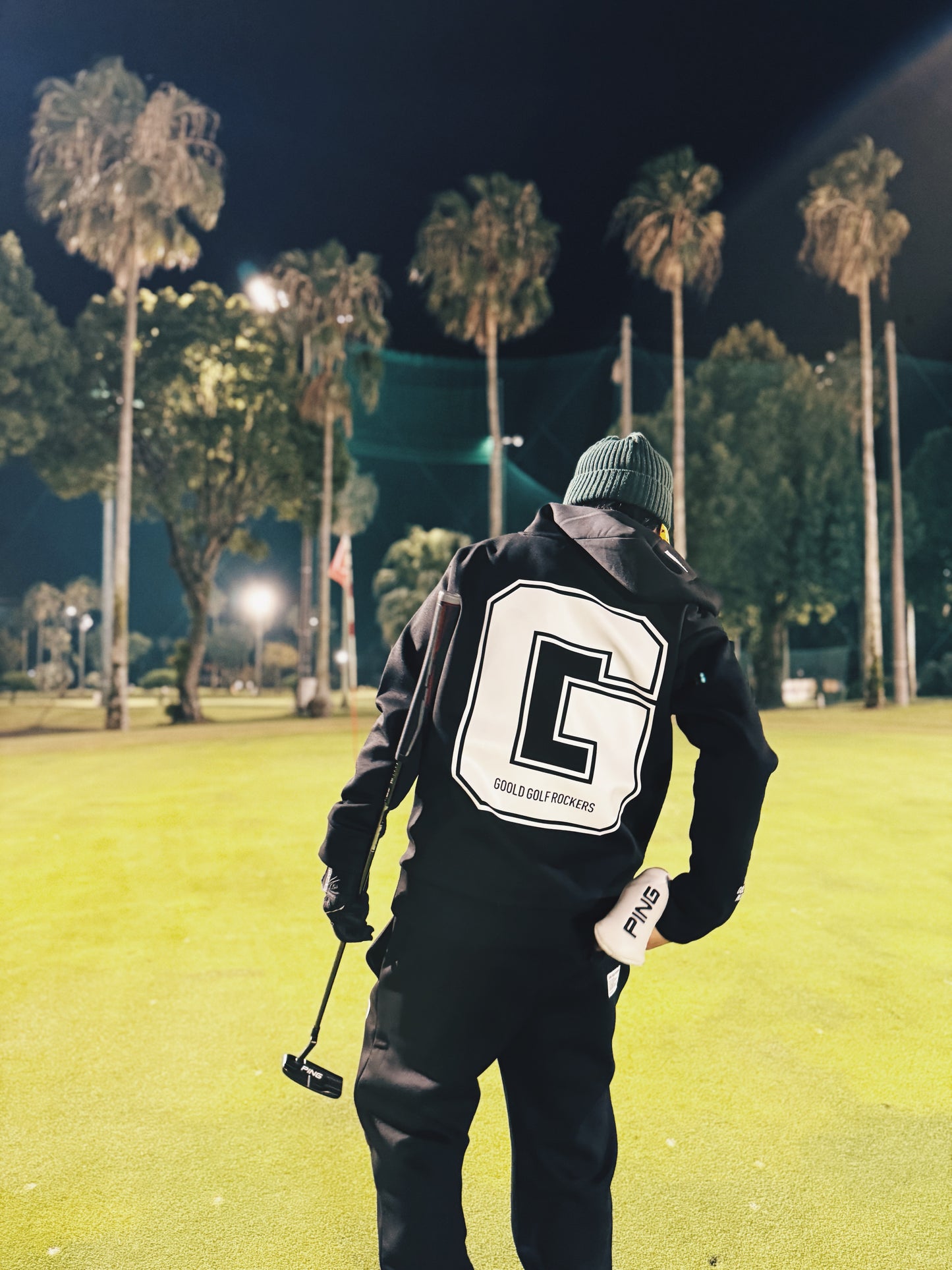 VARSITY DOUBLE KNIT HOODIE NAVY