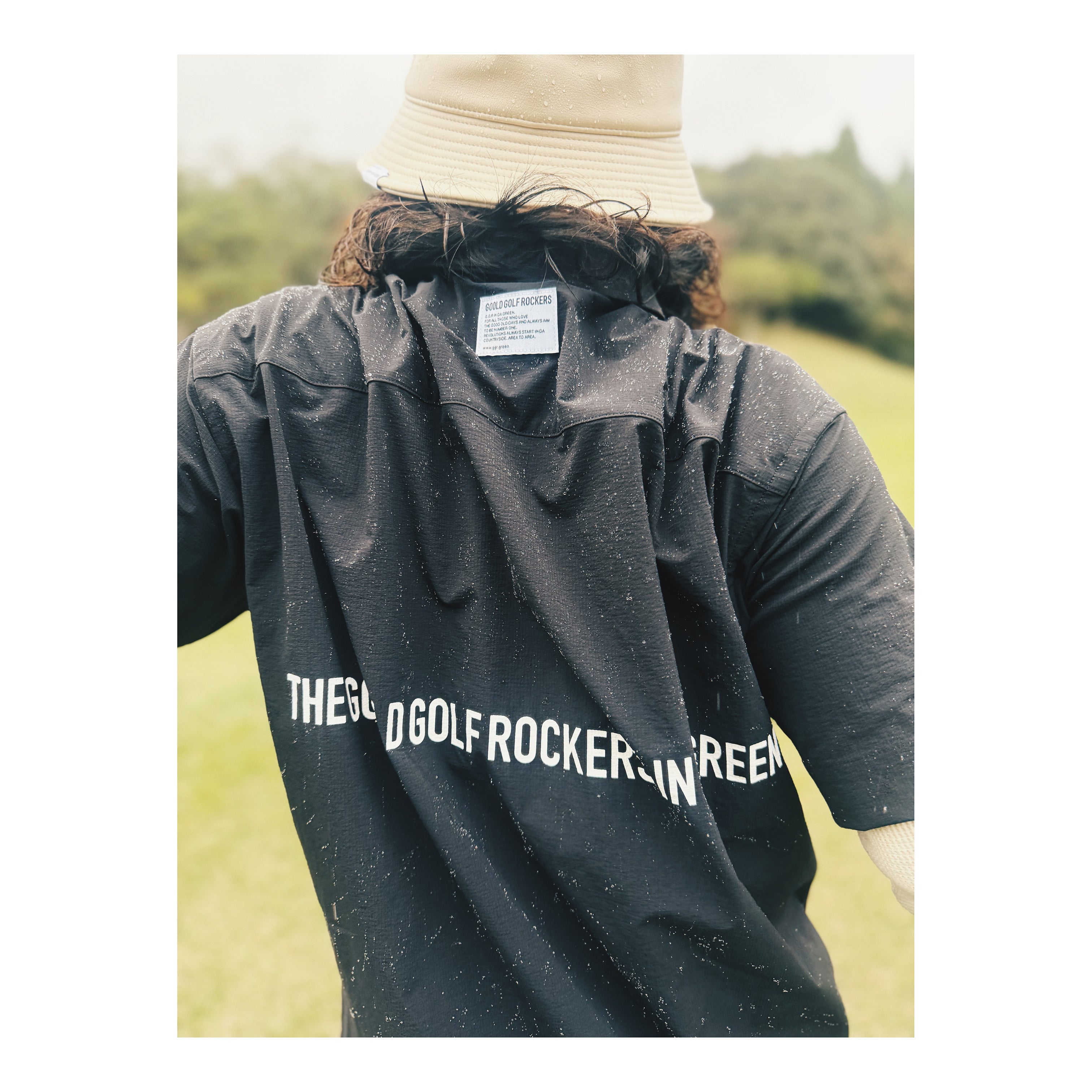 GOOLD GOLF ROCKERS CORDURA®︎ SHIRT BLACK WATER REPELLENT SUPER STRETCH CORDURA®︎ SHIRT BLACK – GOOLD GOLF