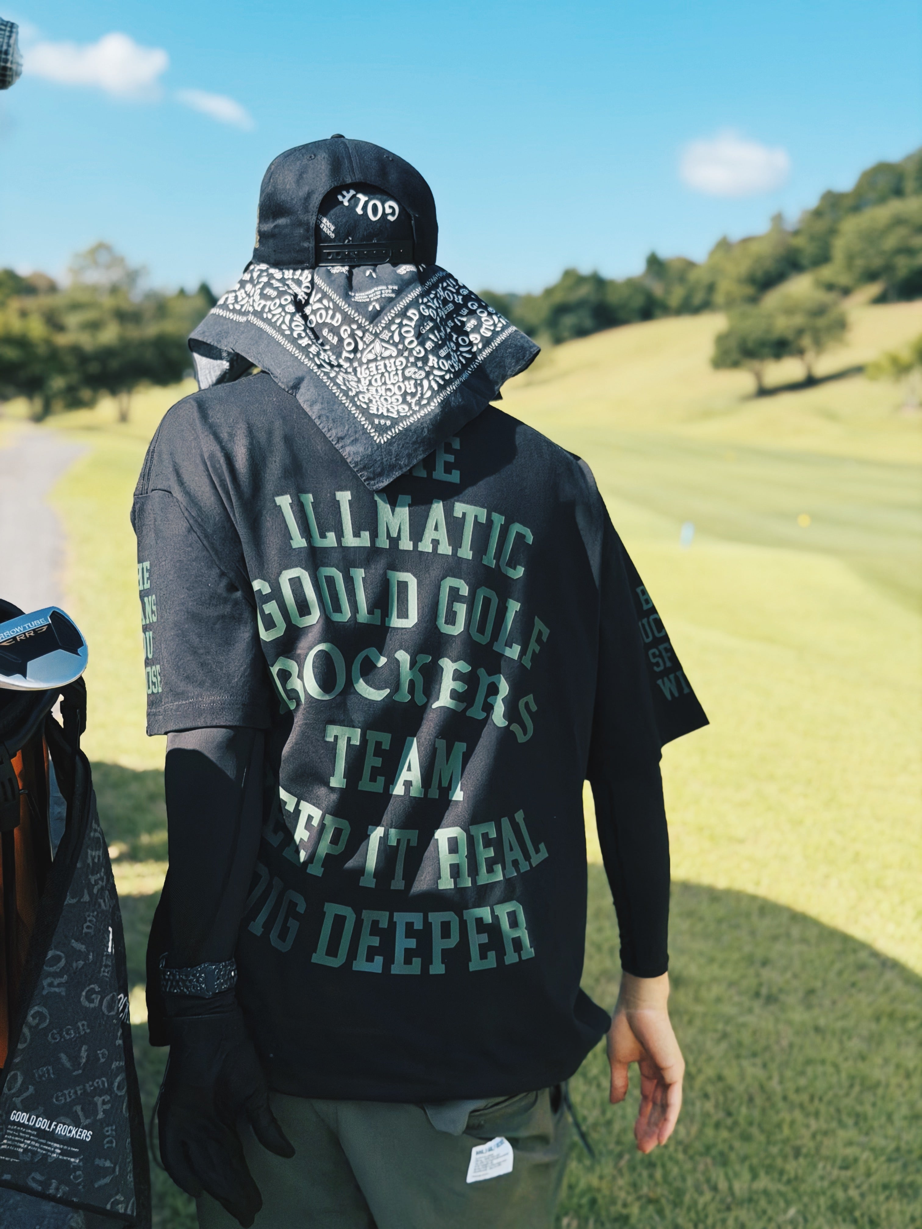GGR TEAM PREMIUM COTTON DROW FIT TEE OLIVE – GOOLD GOLF ROCKERS