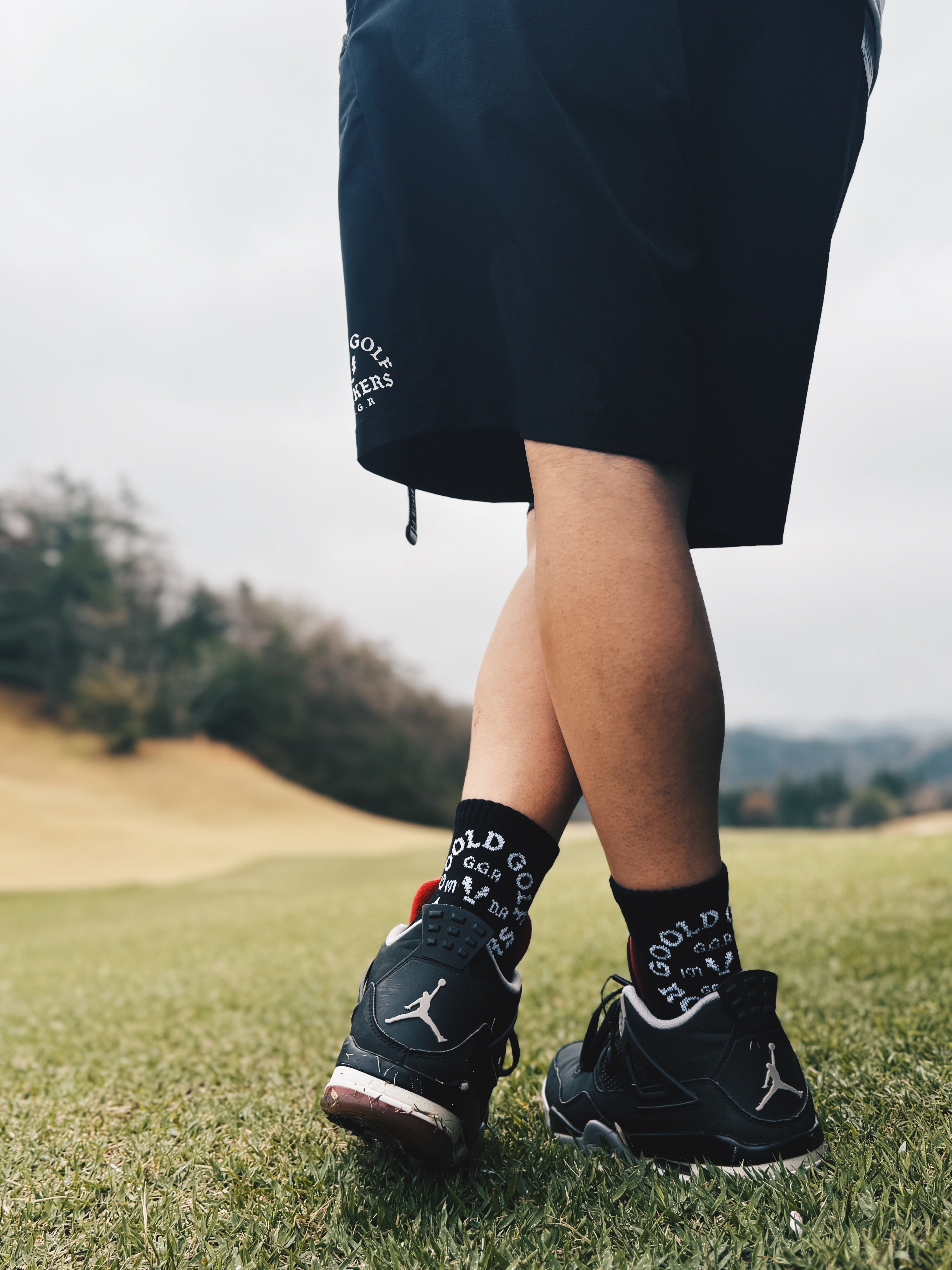 OG LOGO SOCKS BLACK – GOOLD GOLF ROCKERS