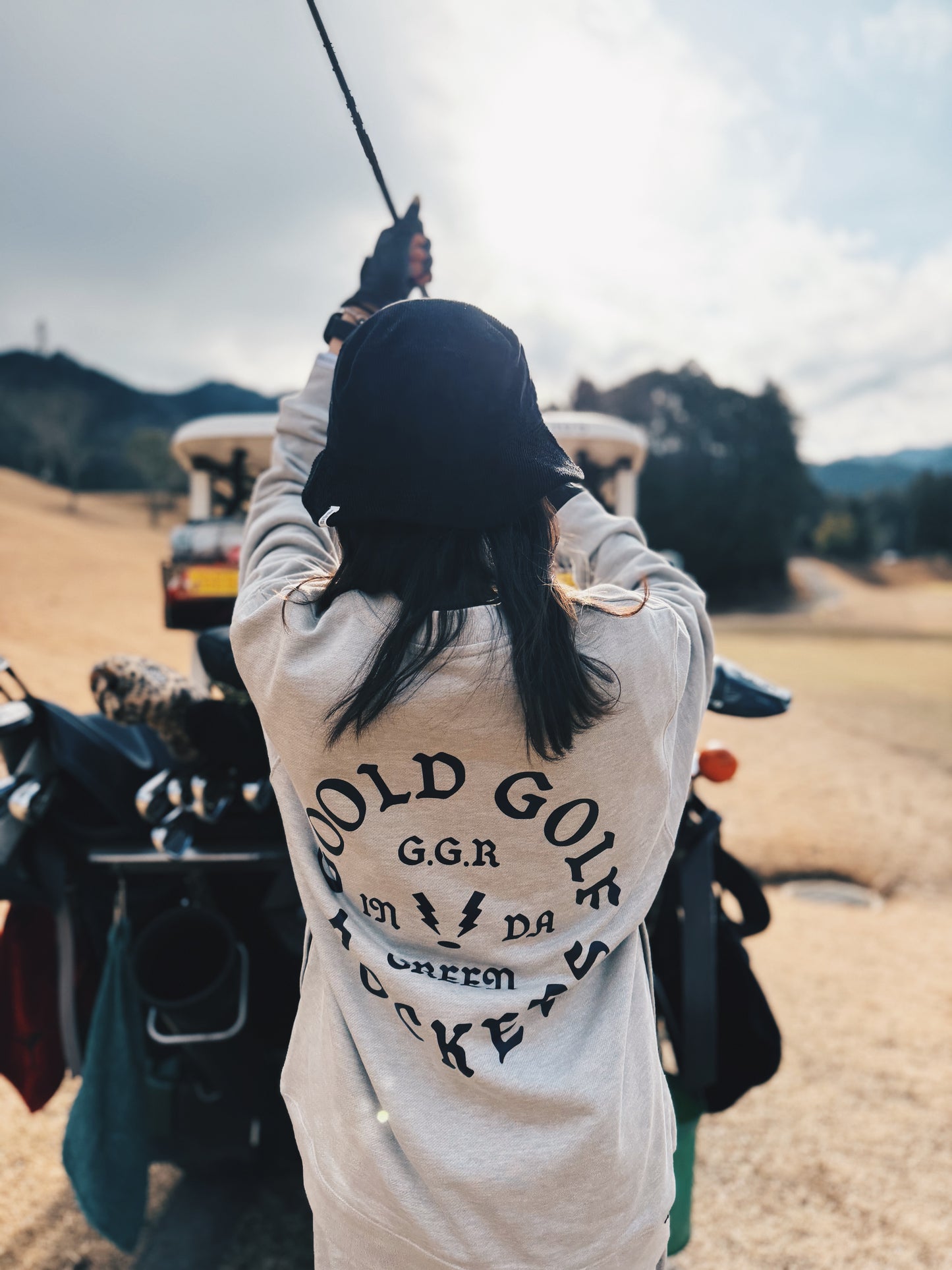 OG LOGO CORDURA®︎ CREW NECK SWEAT GRAY