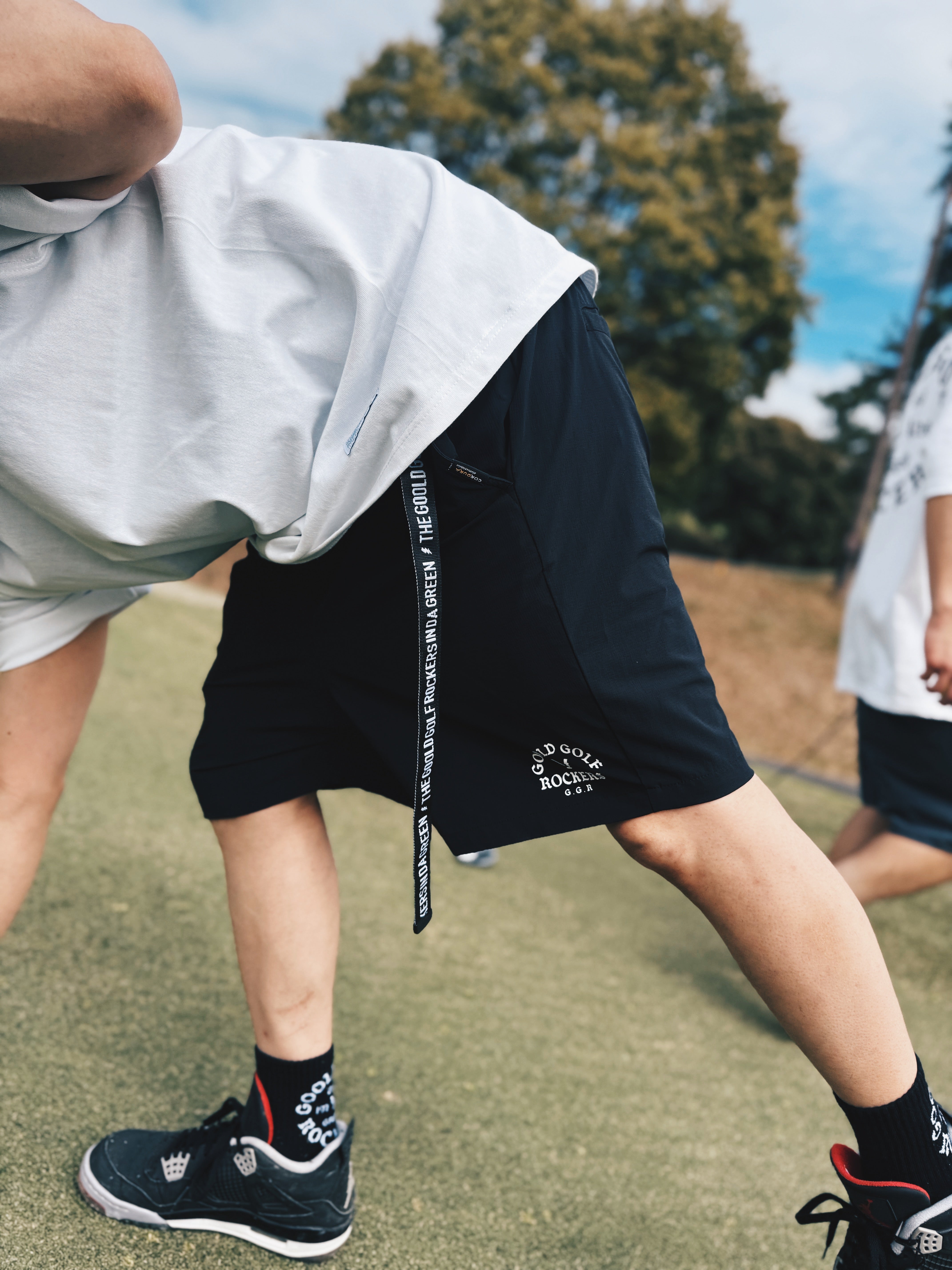 即完売新品GOOLD GOLF ROCKERS shorts ショーツ OG LOGO CORDURA®︎ HASSUI STRETCH SHORTS GRAY – GOOLD GOLF ROCKERS