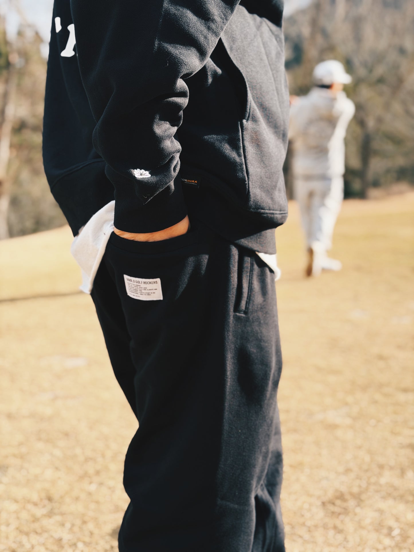 OG LOGO CORDURA®︎ SWEAT PANTS GRAY