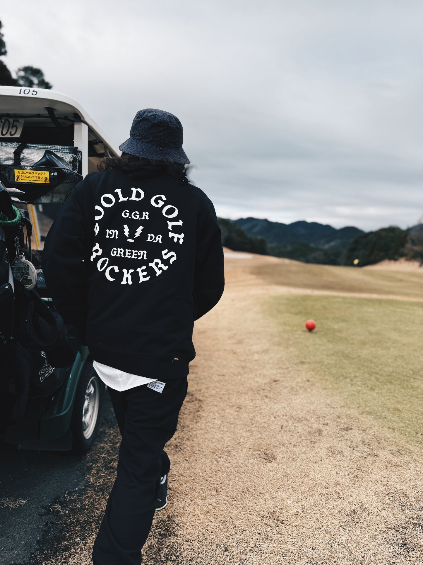 OG LOGO CORDURA®︎ CREW NECK SWEAT BLACK