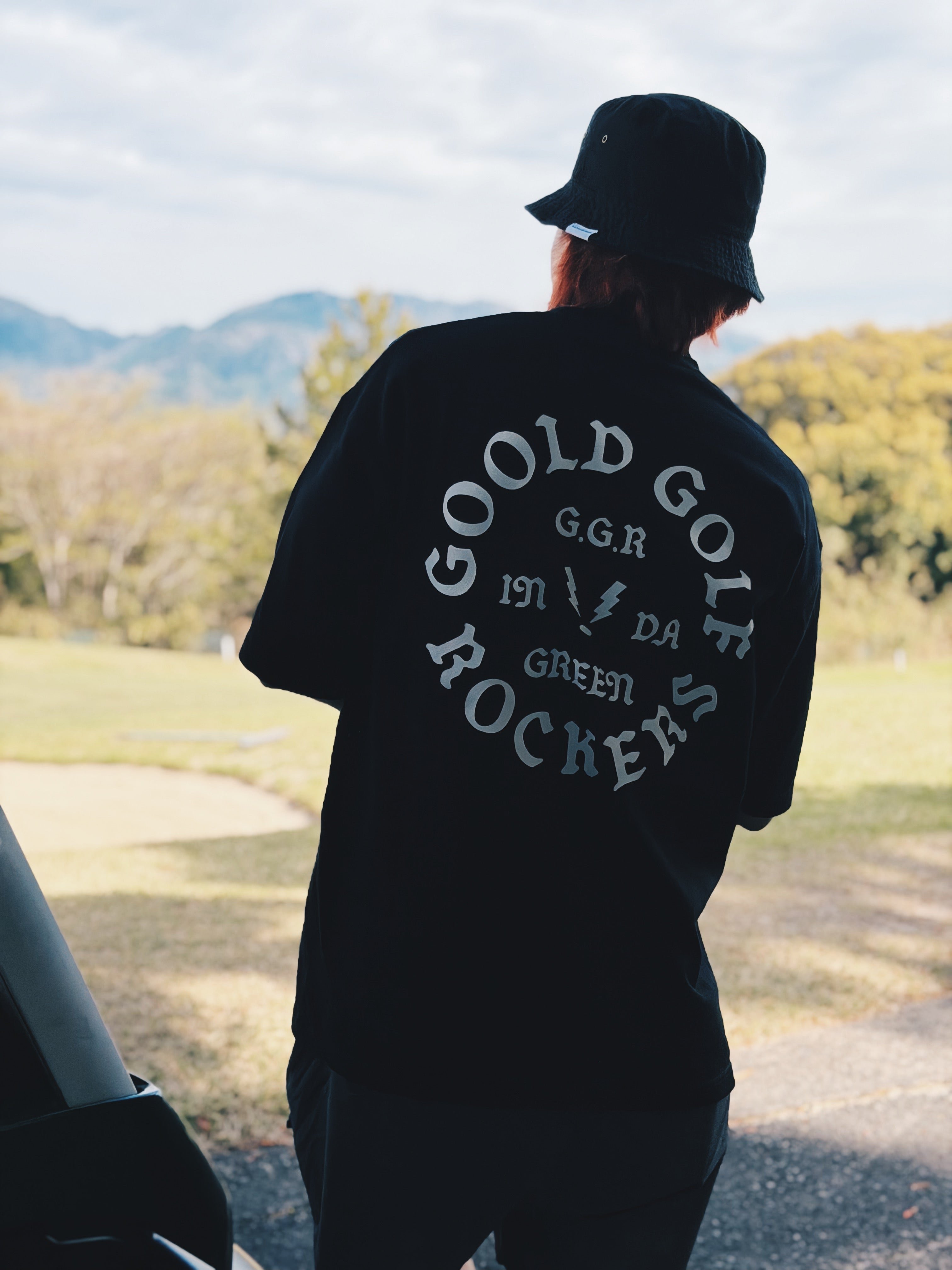 OG LOGO COTTON BUCKETHAT BLACK – GOOLD GOLF ROCKERS