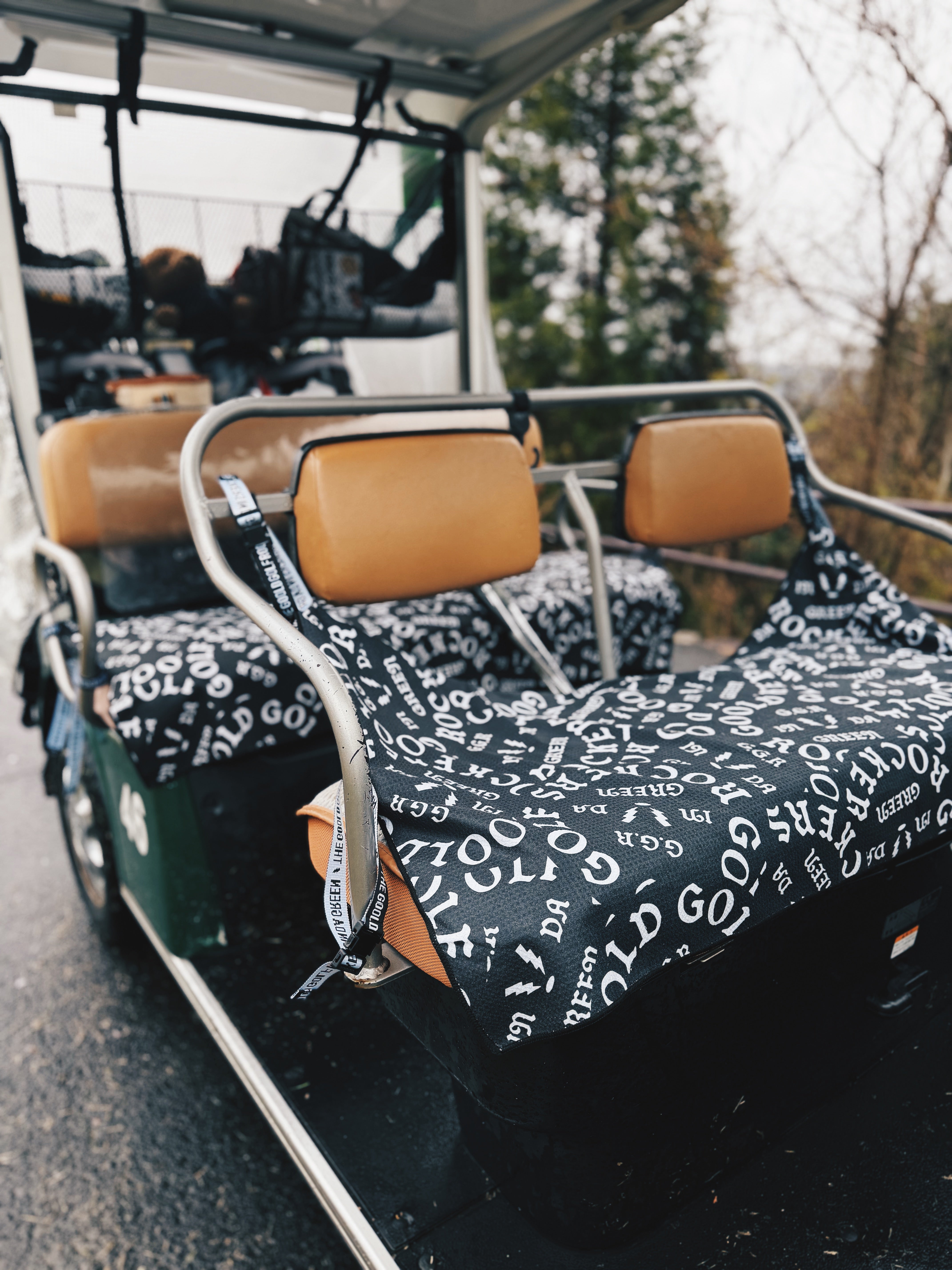 GHOOLD GOLF ROCKERS ゴルフ　シートカバー　カート GGR GOLF CART SEAT COVER（reversible） – GOOLD GOLF ROCKERS
