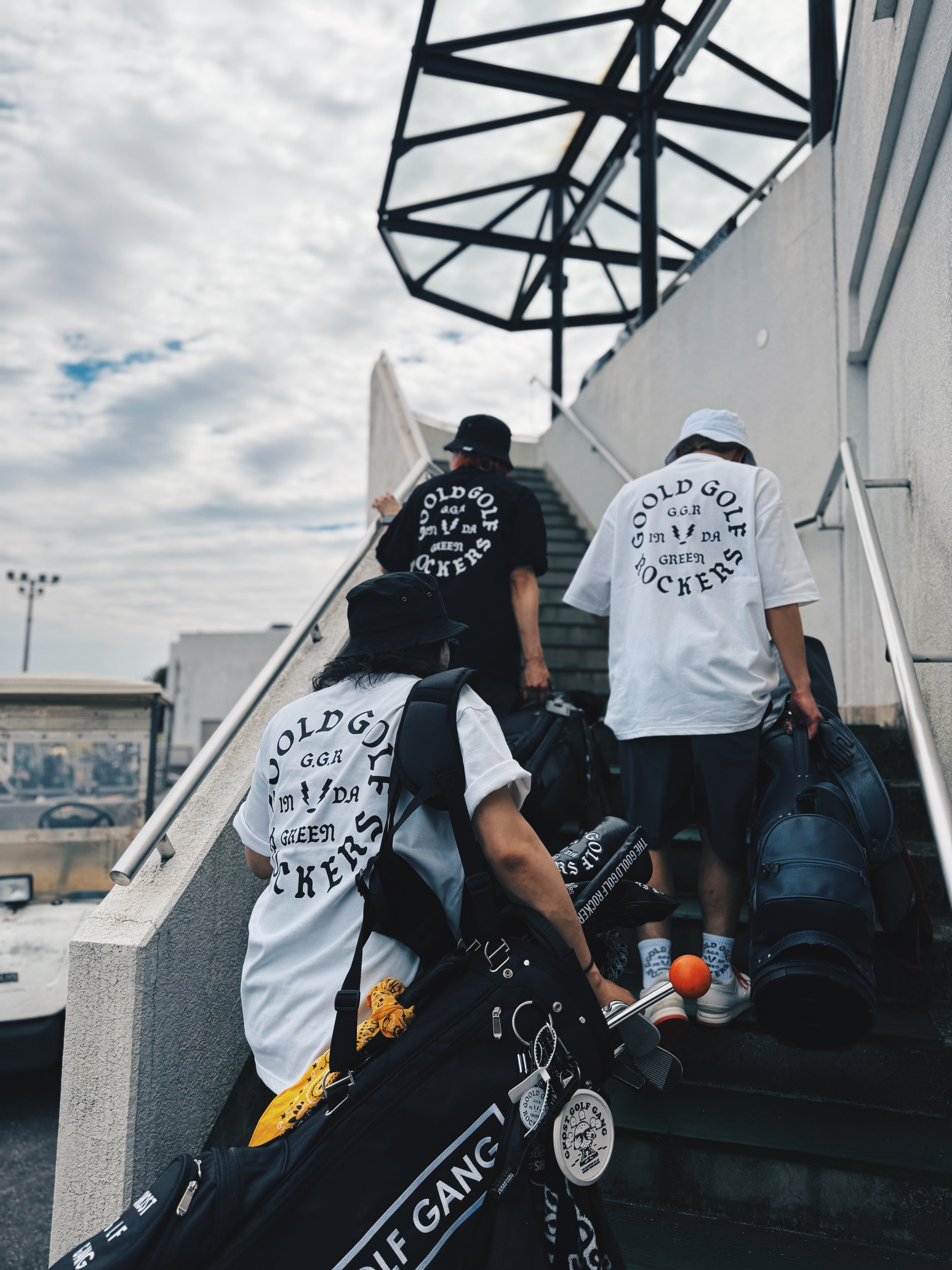 GOOLD GOLF ROCKERS ブラックシャツ OG LOGO TEE BLACK – GOOLD GOLF ROCKERS