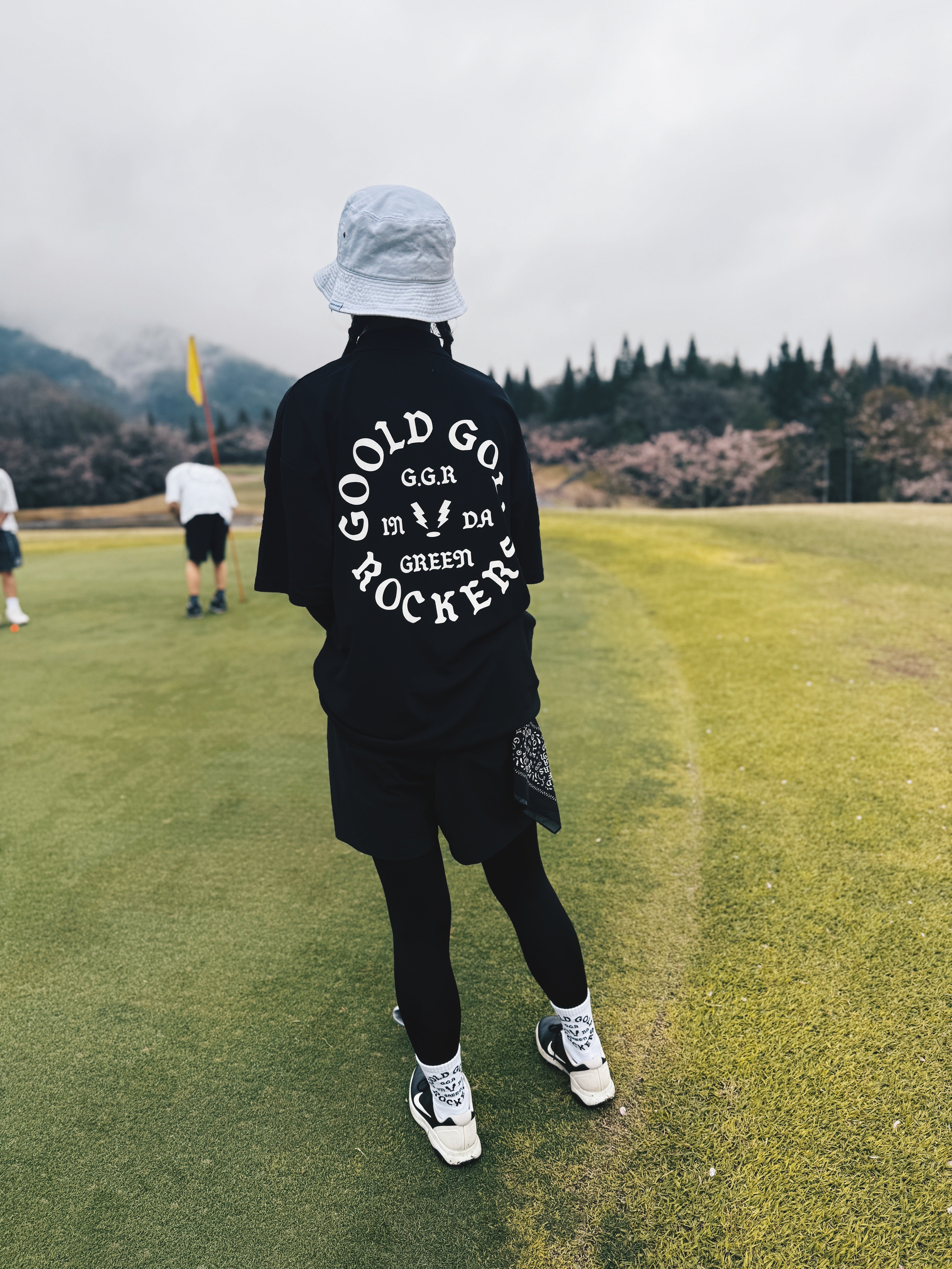 OG LOGO MIEZ POLO KANO-KO WHITE – GOOLD GOLF ROCKERS