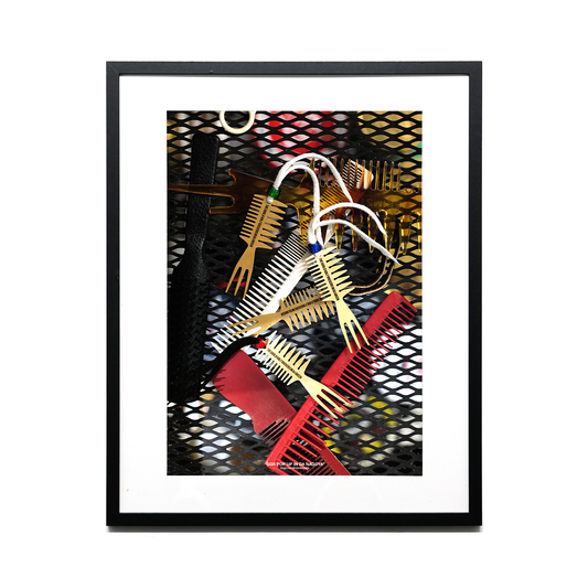 ”BARBER” A3 Poster / 42×52cm Flame【1枚限定】