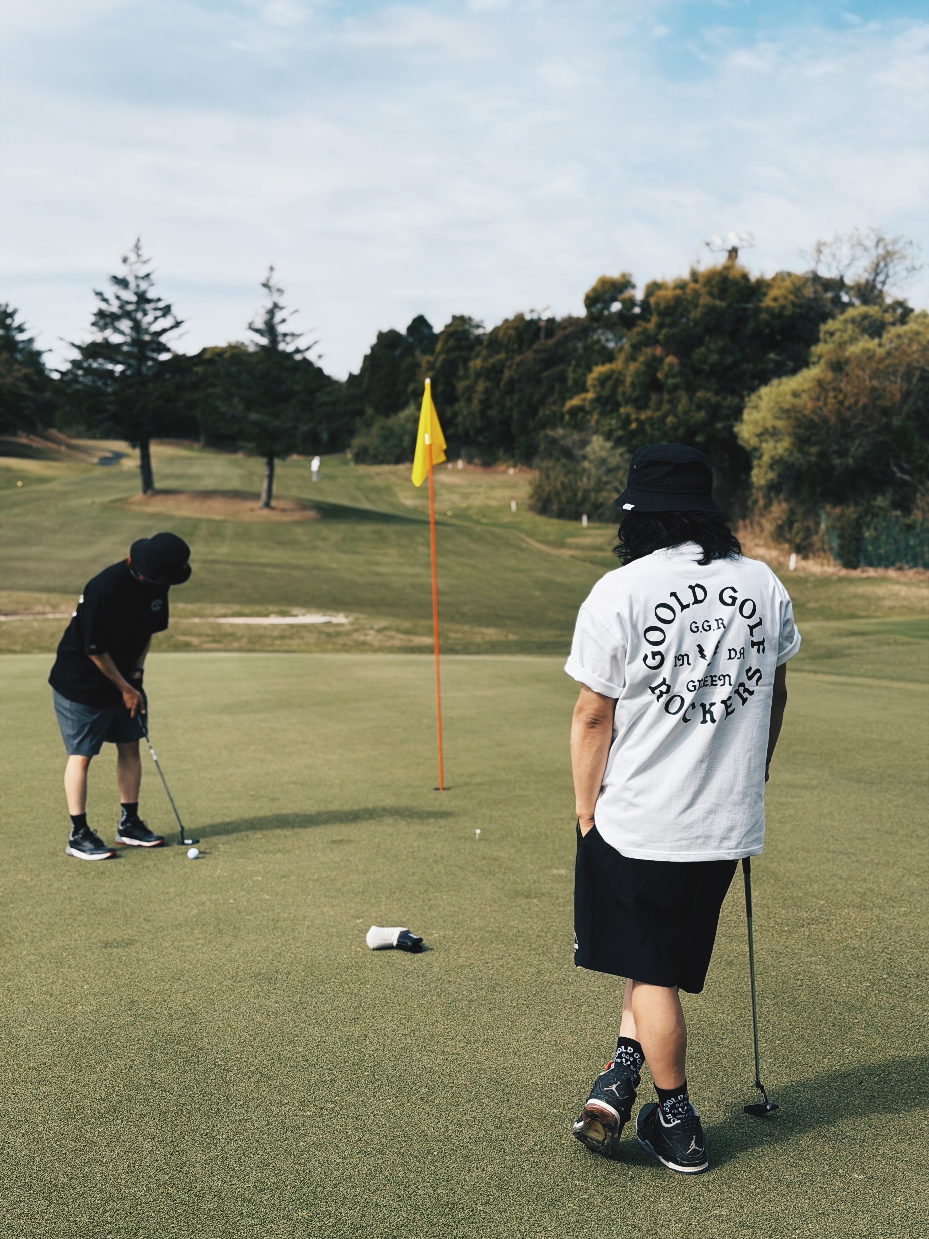 OG LOGO TEE WHITE – GOOLD GOLF ROCKERS