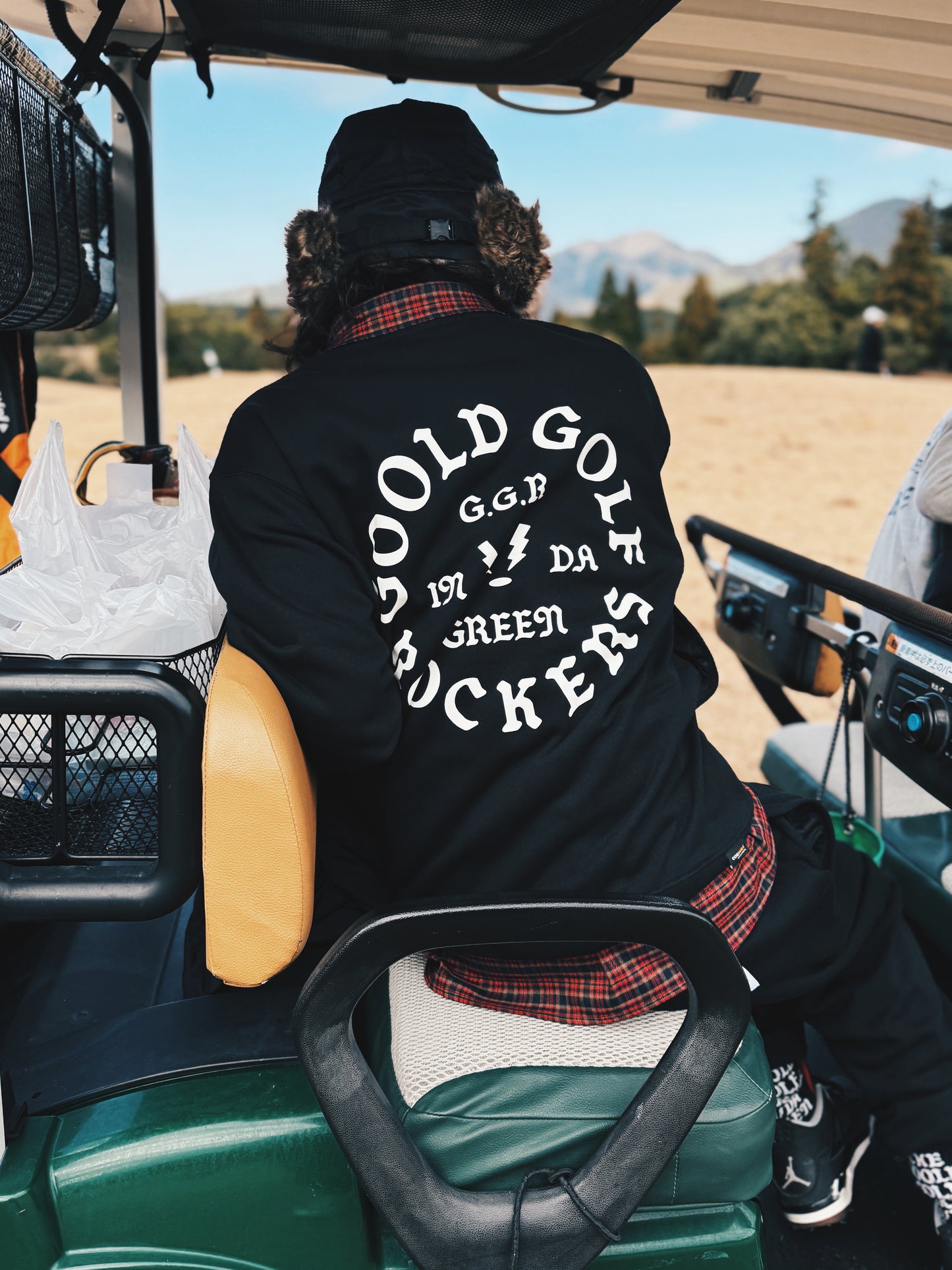 OG LOGO CORDURA®︎ CREW NECK SWEAT BLACK