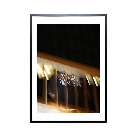 ”THRU THE WIRE” B2 Poster / A1 Flame【1枚限定】