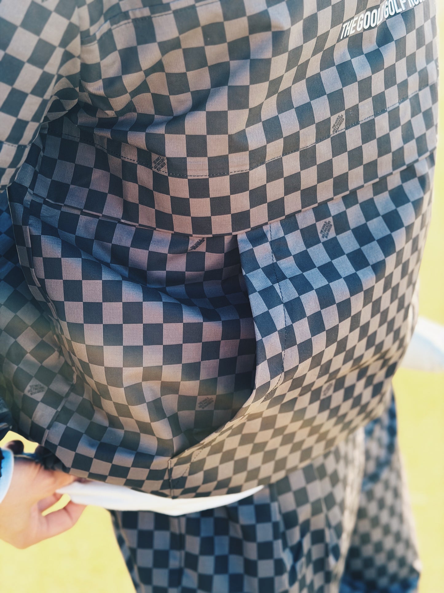 ALL CONDITIONS HASSUI 2WAY HALF ZIP JACKET BLACK