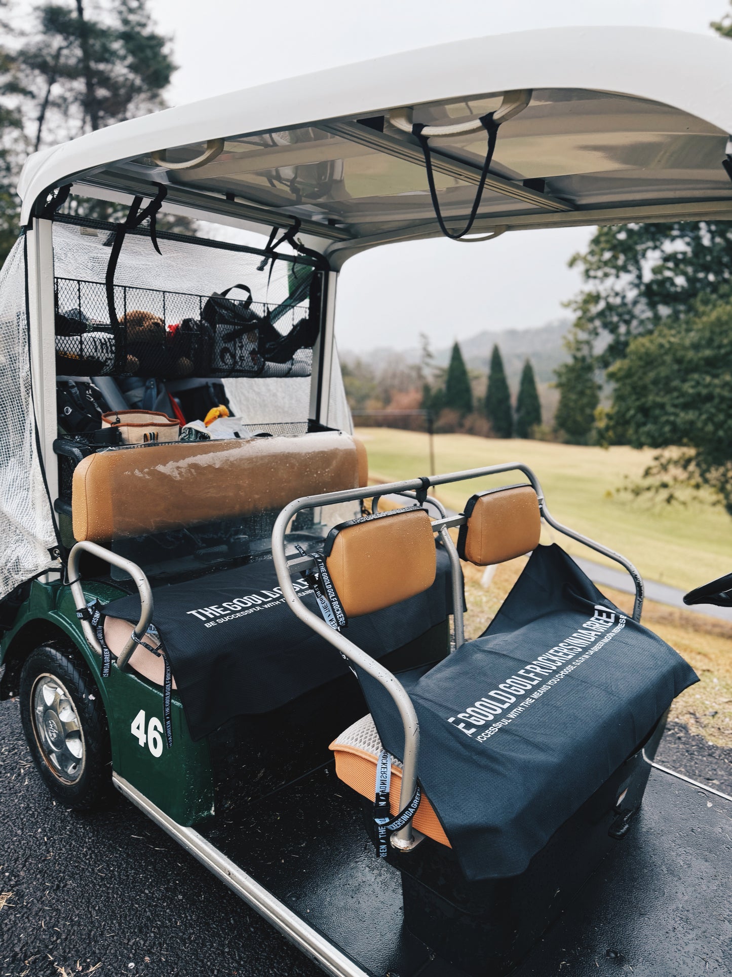 GGR GOLF CART SEAT COVER（reversible）
