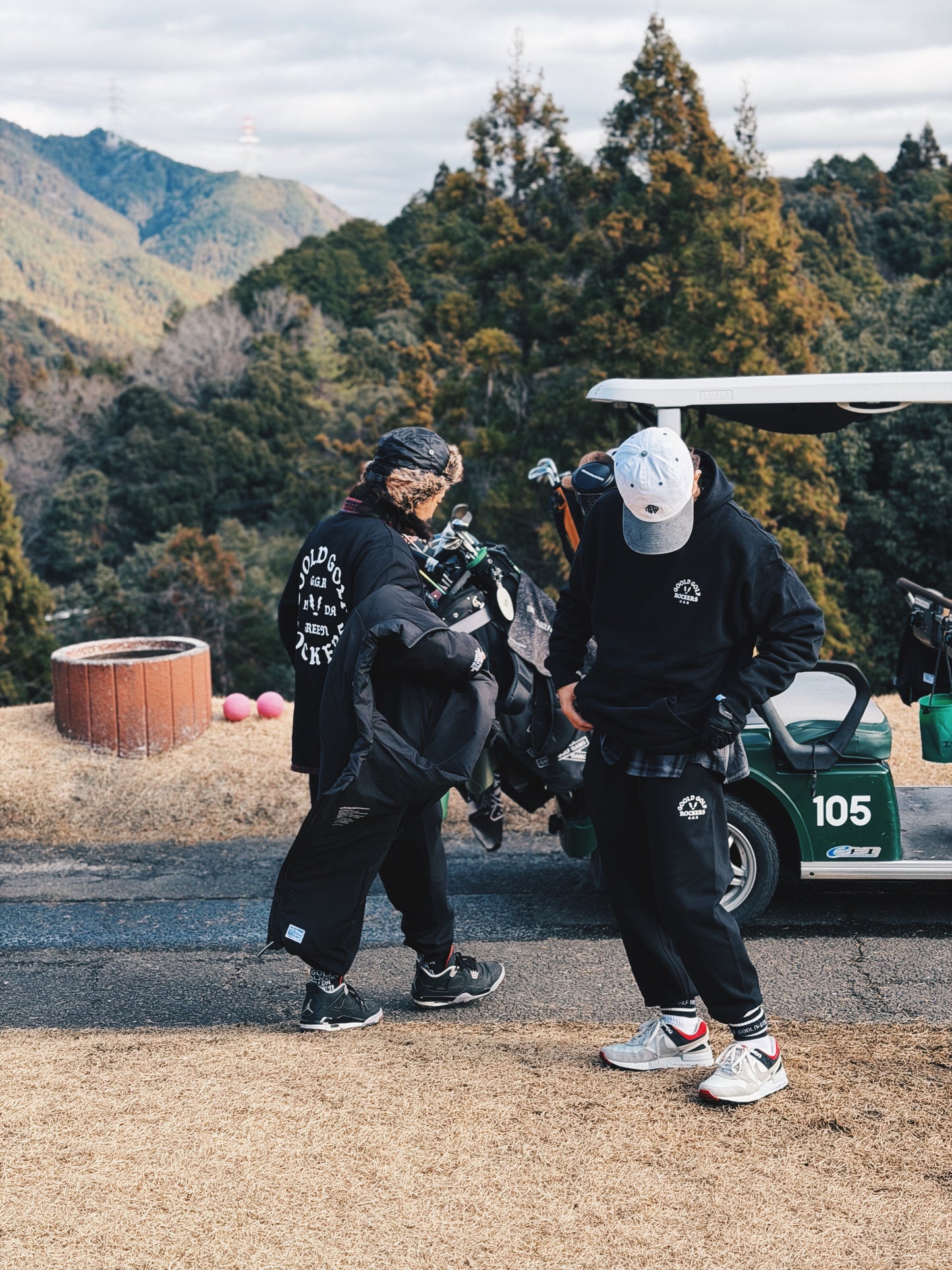 OG LOGO CORDURA®︎ CREW NECK SWEAT BLACK