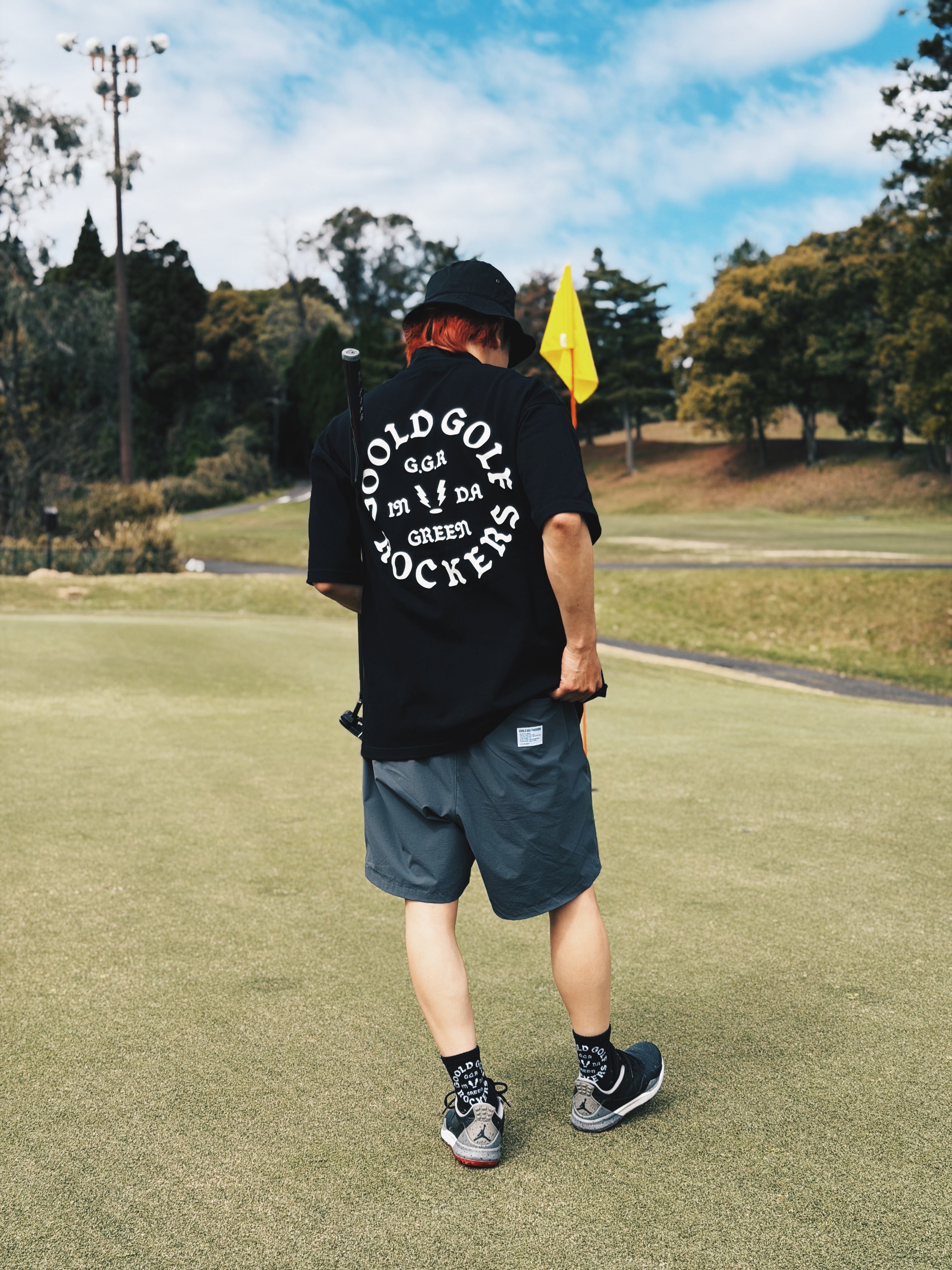 OG LOGO CORDURA®︎ HASSUI STRETCH SHORTS GRAY – GOOLD GOLF ROCKERS
