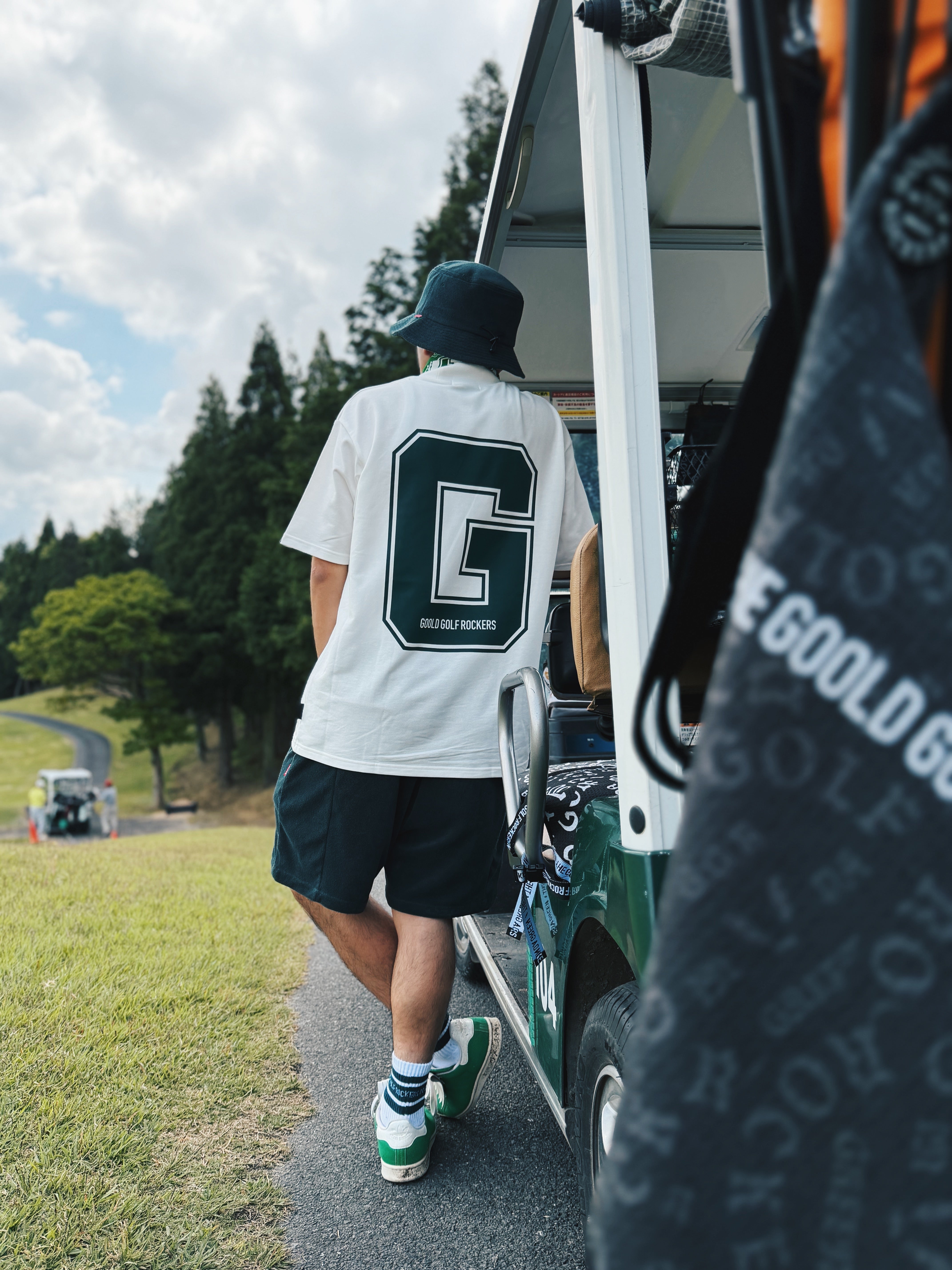 GGRU PILE EAZY SHORTS GREEN – GOOLD GOLF ROCKERS