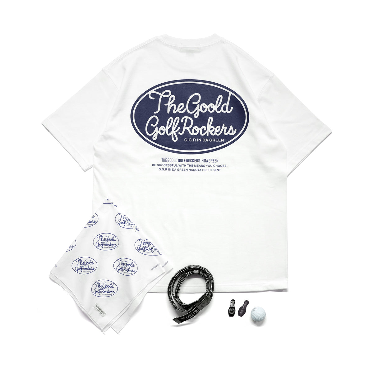 BALLIN' LOGO TEE SET ”W.NAVY”