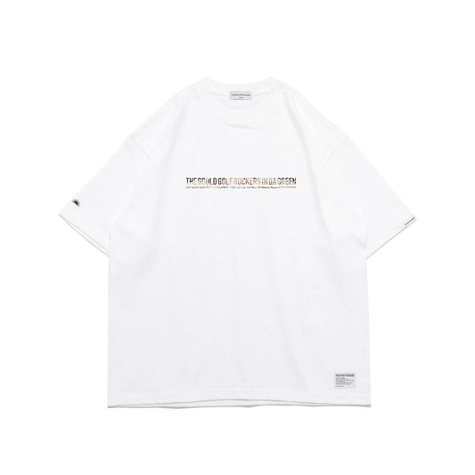 ALOHA TEAM LOGO TEE "WHITE"