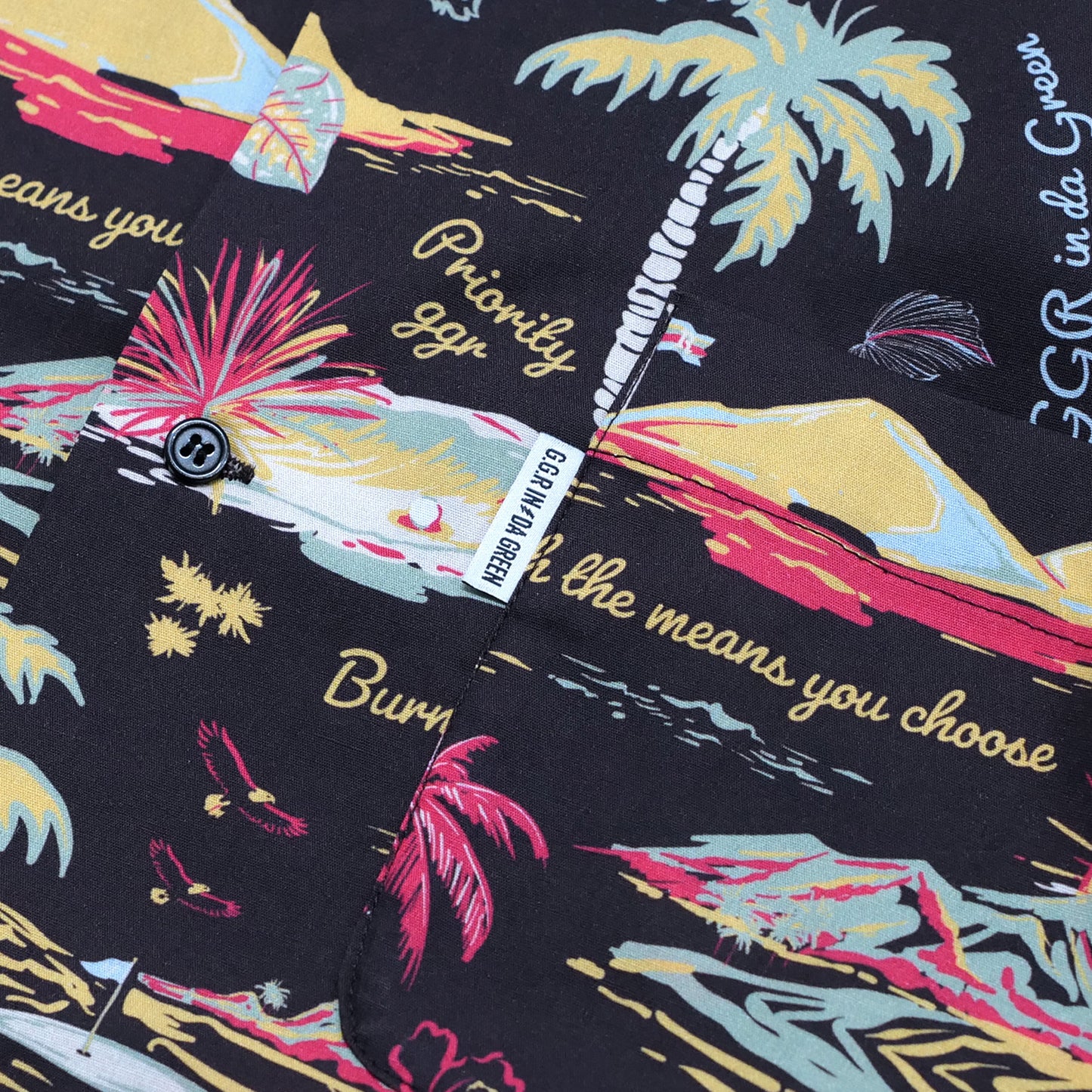 "THE GOLF OF GGR" ALOHA SETUP "BLACK"