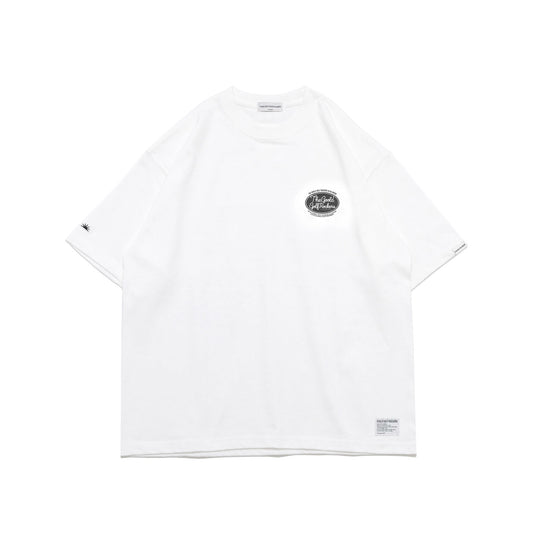 BALLIN' LOGO COTTON TEE W.BLACK