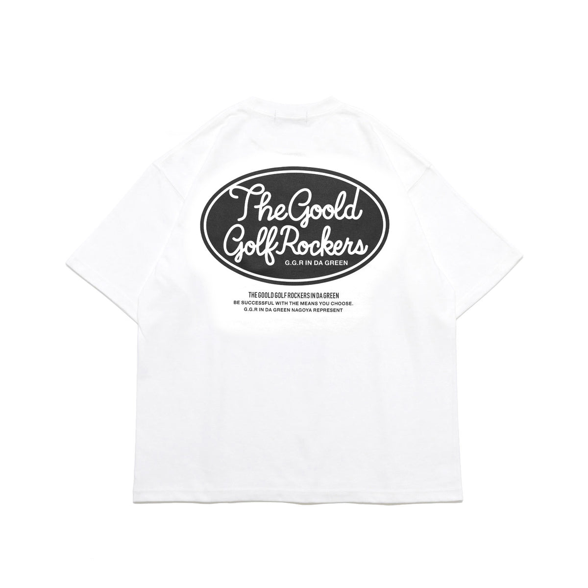 BALLIN' LOGO COTTON TEE W.BLACK