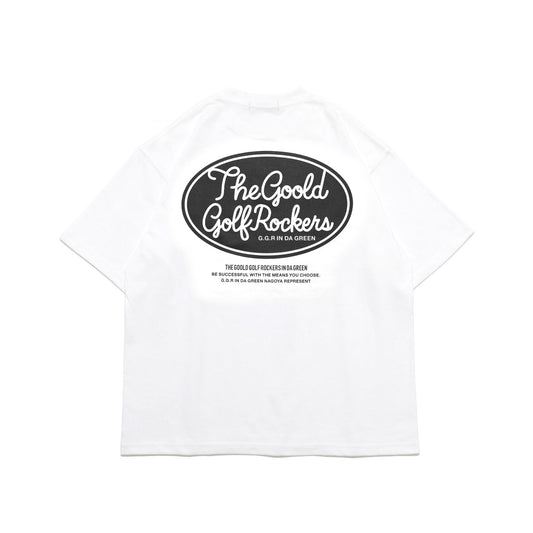 BALLIN' LOGO COTTON TEE W.BLACK