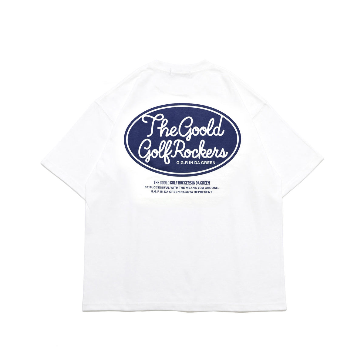 BALLIN' LOGO COTTON TEE W.NAVY